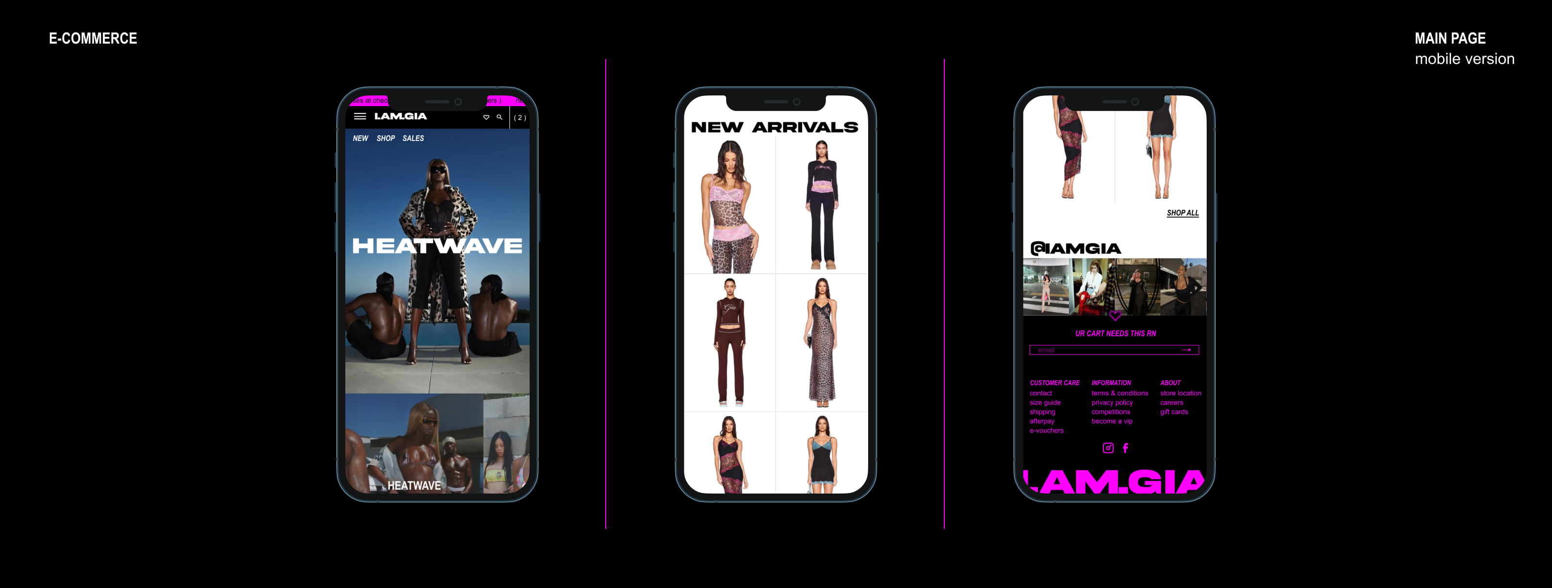 I.AM.GIA — E-commerce Website Redesign — Изображение №4 — Интерфейсы на Dprofile