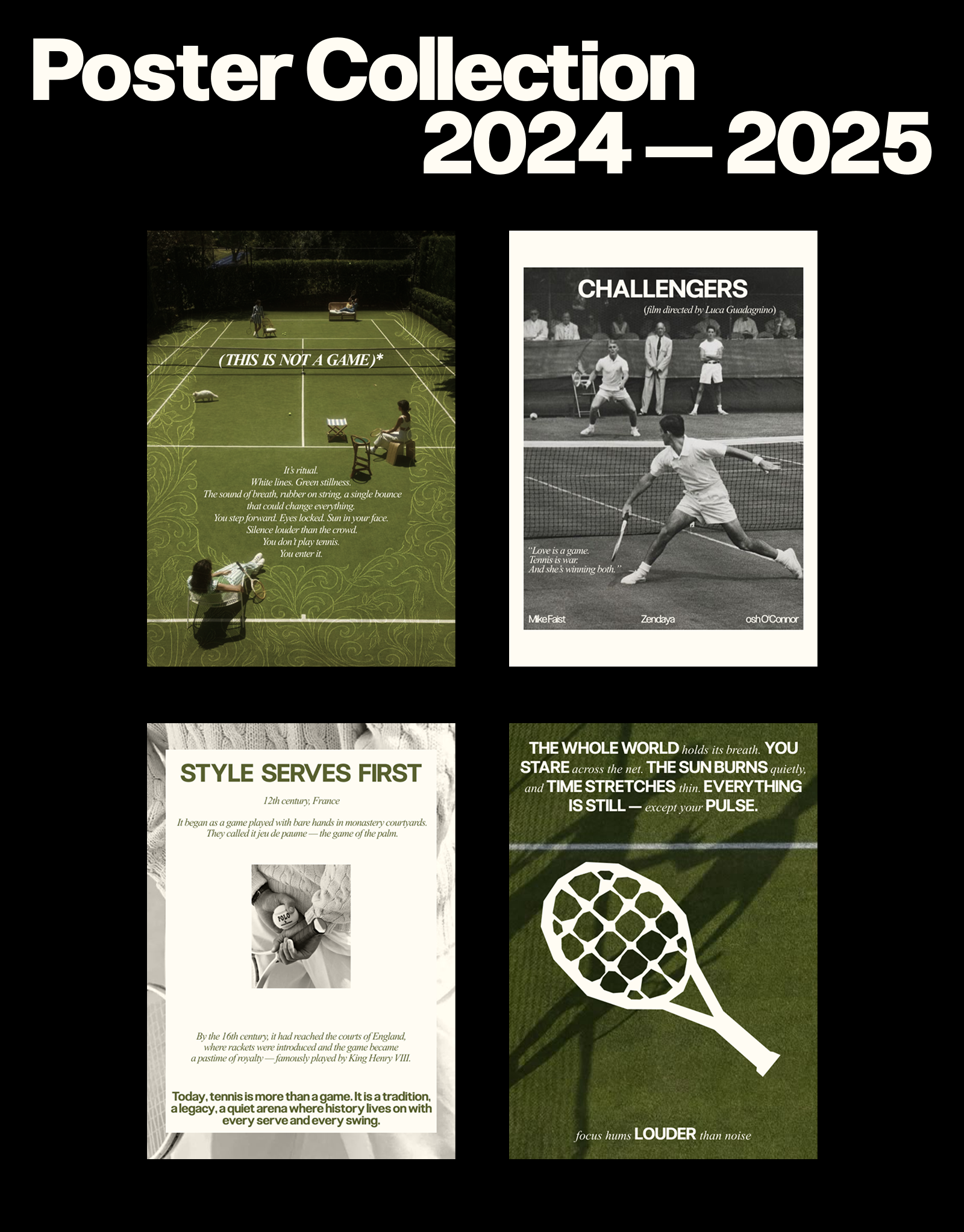 Коллекция постеров 2024 — 2025 — Изображение №1 — Графика на Dprofile