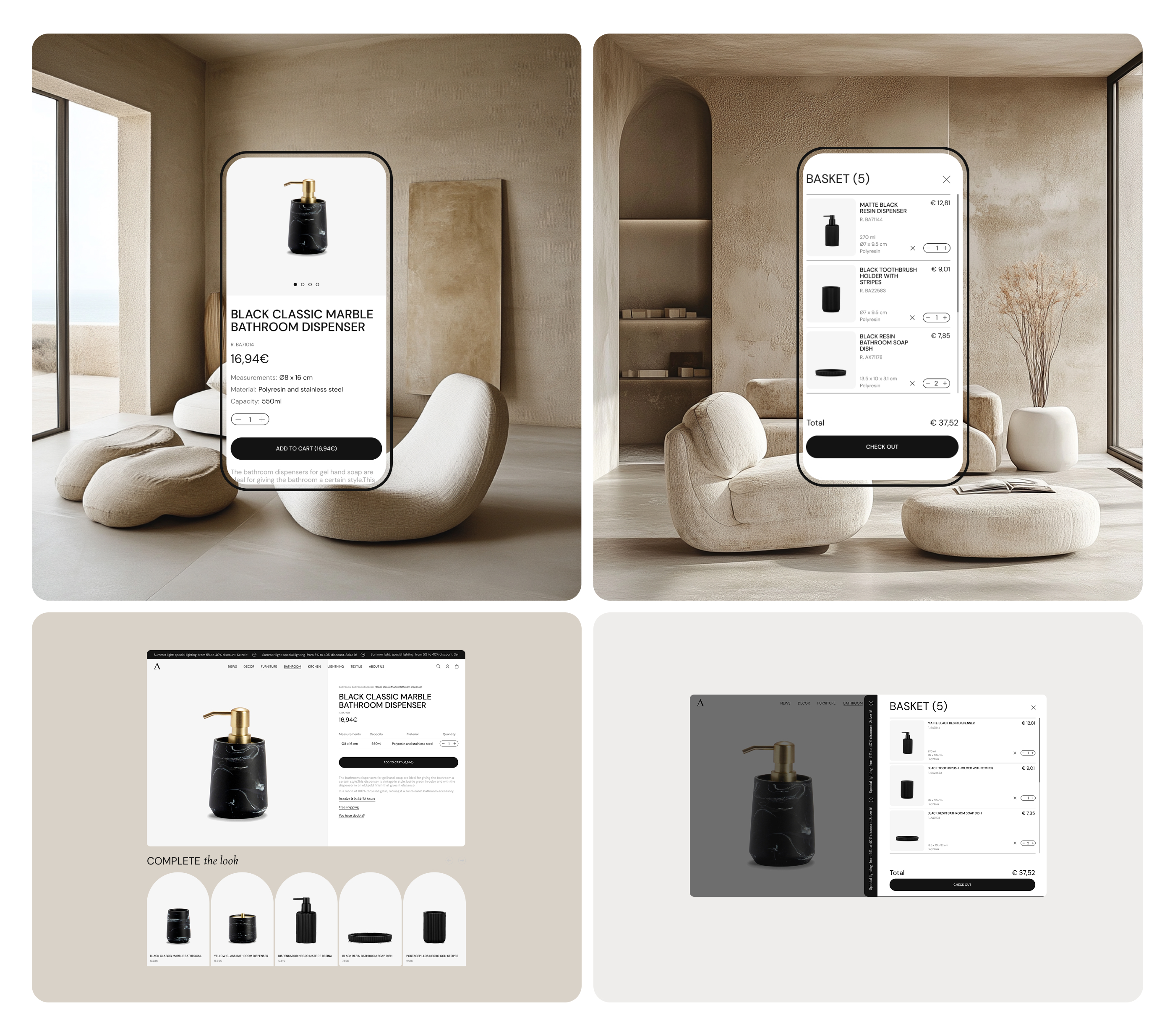 Online Store-Andea House — Изображение №6 — Интерфейсы, Графика на Dprofile