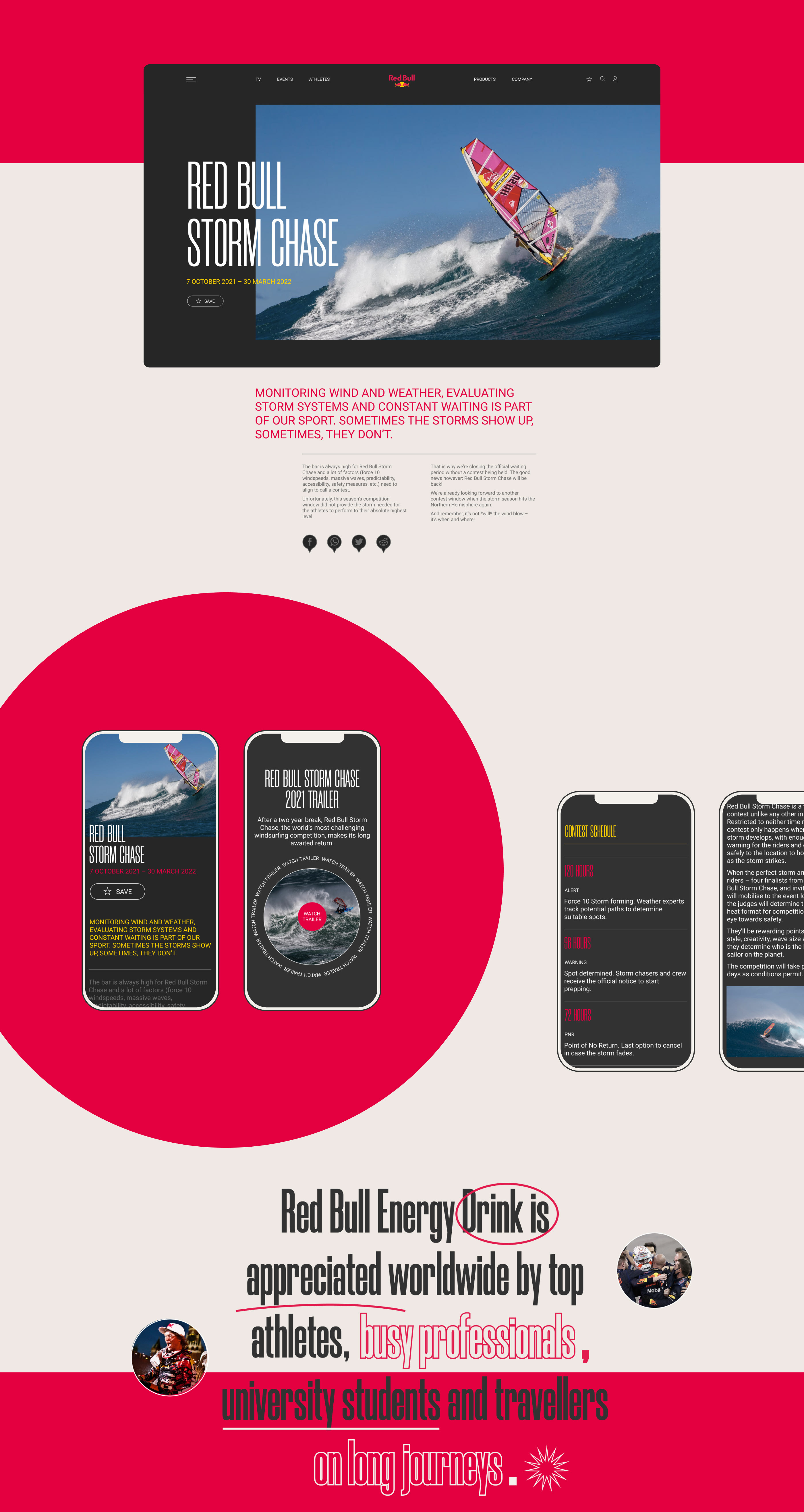 Red Bull-Website Redesign — Изображение №13 — Интерфейсы, Маркетинг на Dprofile