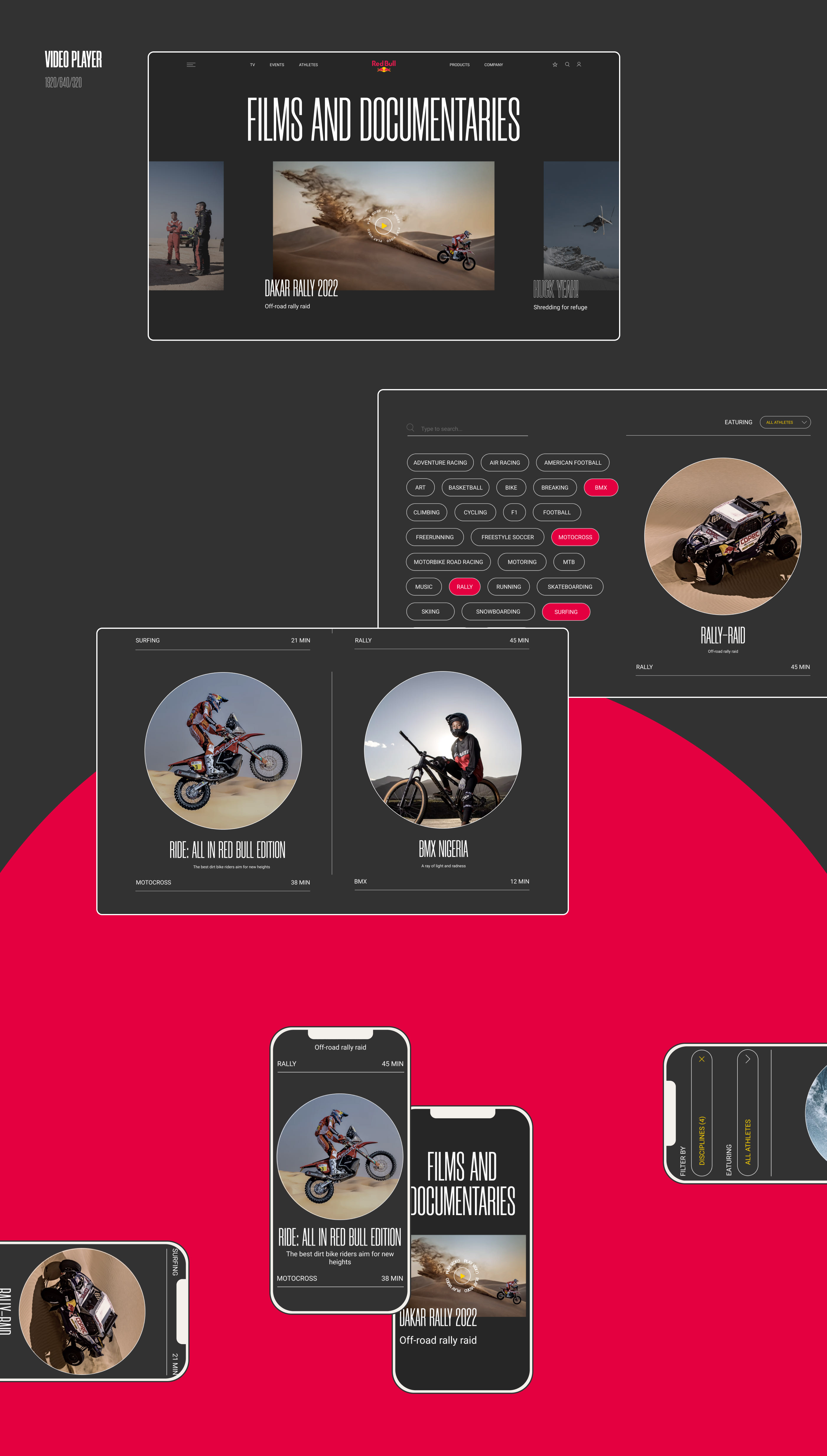Red Bull-Website Redesign — Изображение №9 — Интерфейсы, Маркетинг на Dprofile