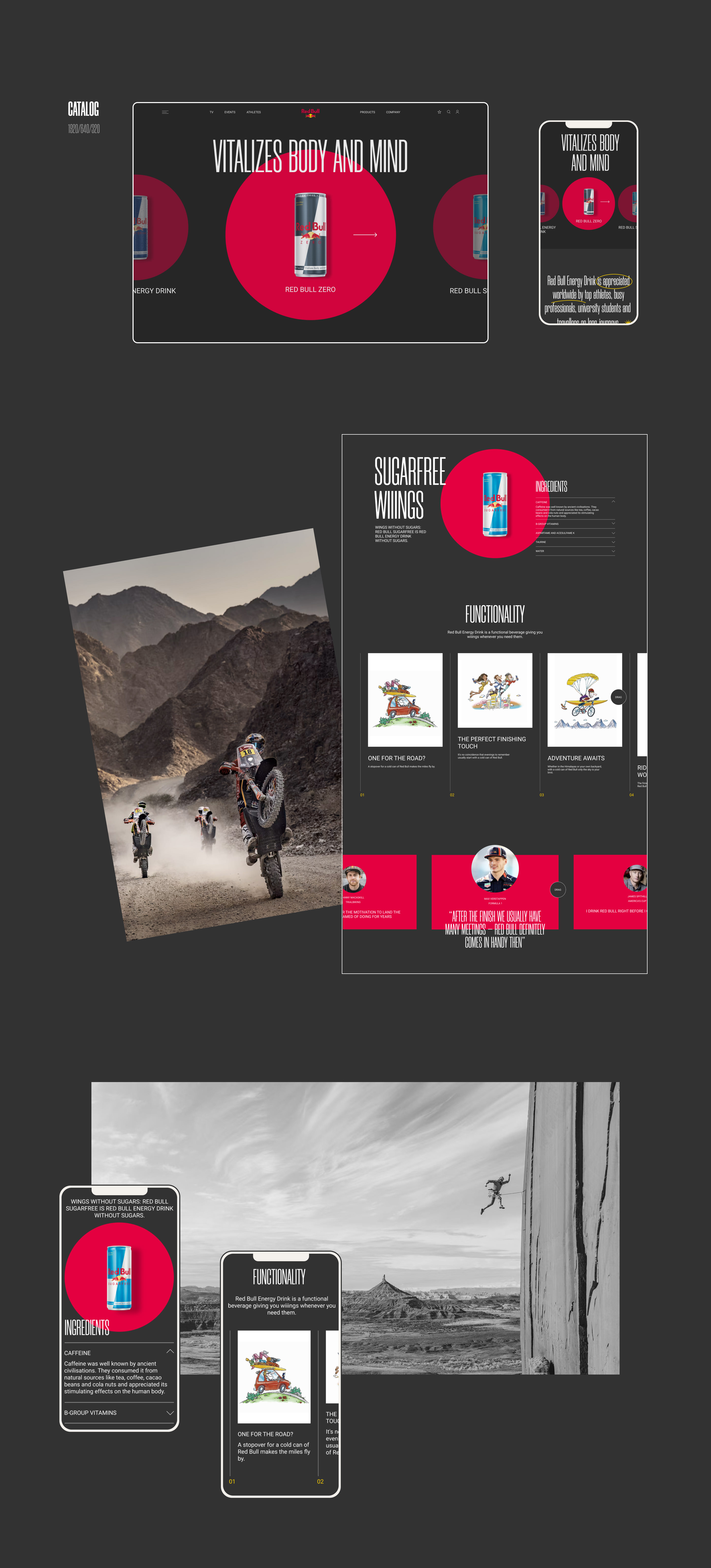 Red Bull-Website Redesign — Изображение №11 — Интерфейсы, Маркетинг на Dprofile