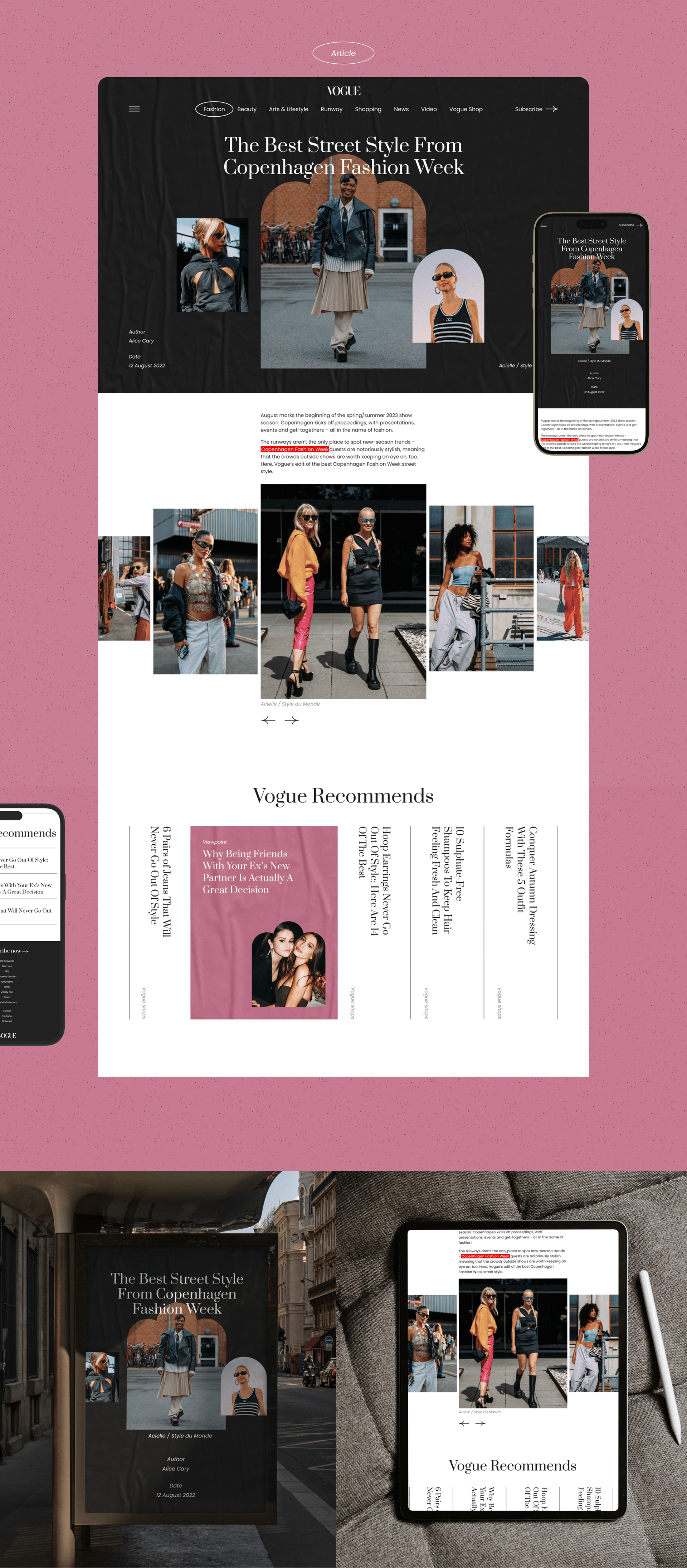 News magazine — Website redesign concept — Изображение №7 — Интерфейсы, Маркетинг на Dprofile