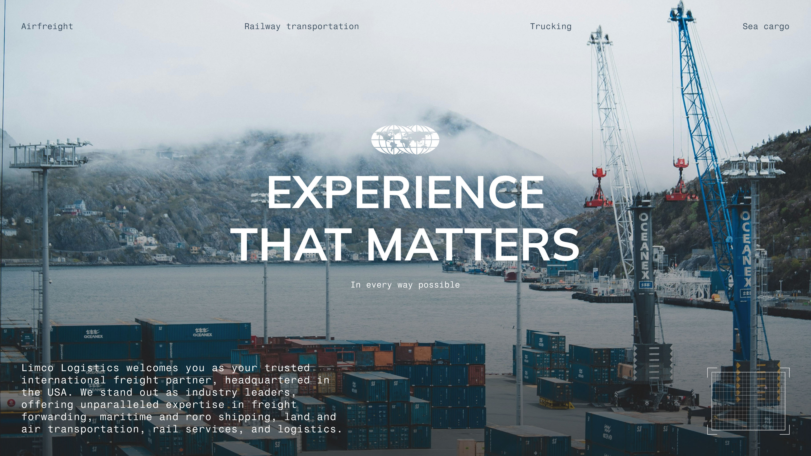 Limco logistics - Website redesign — Изображение №6 — Интерфейсы, Анимация на Dprofile