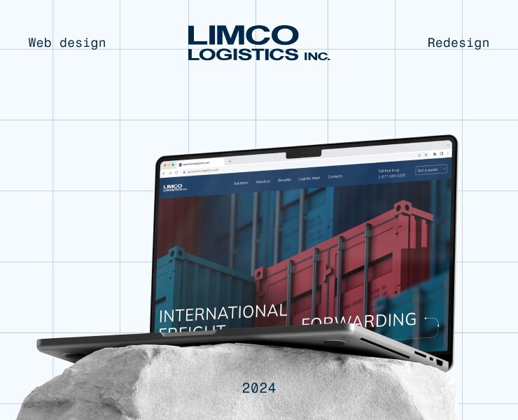 Limco logistics - Website redesign на Dprofile