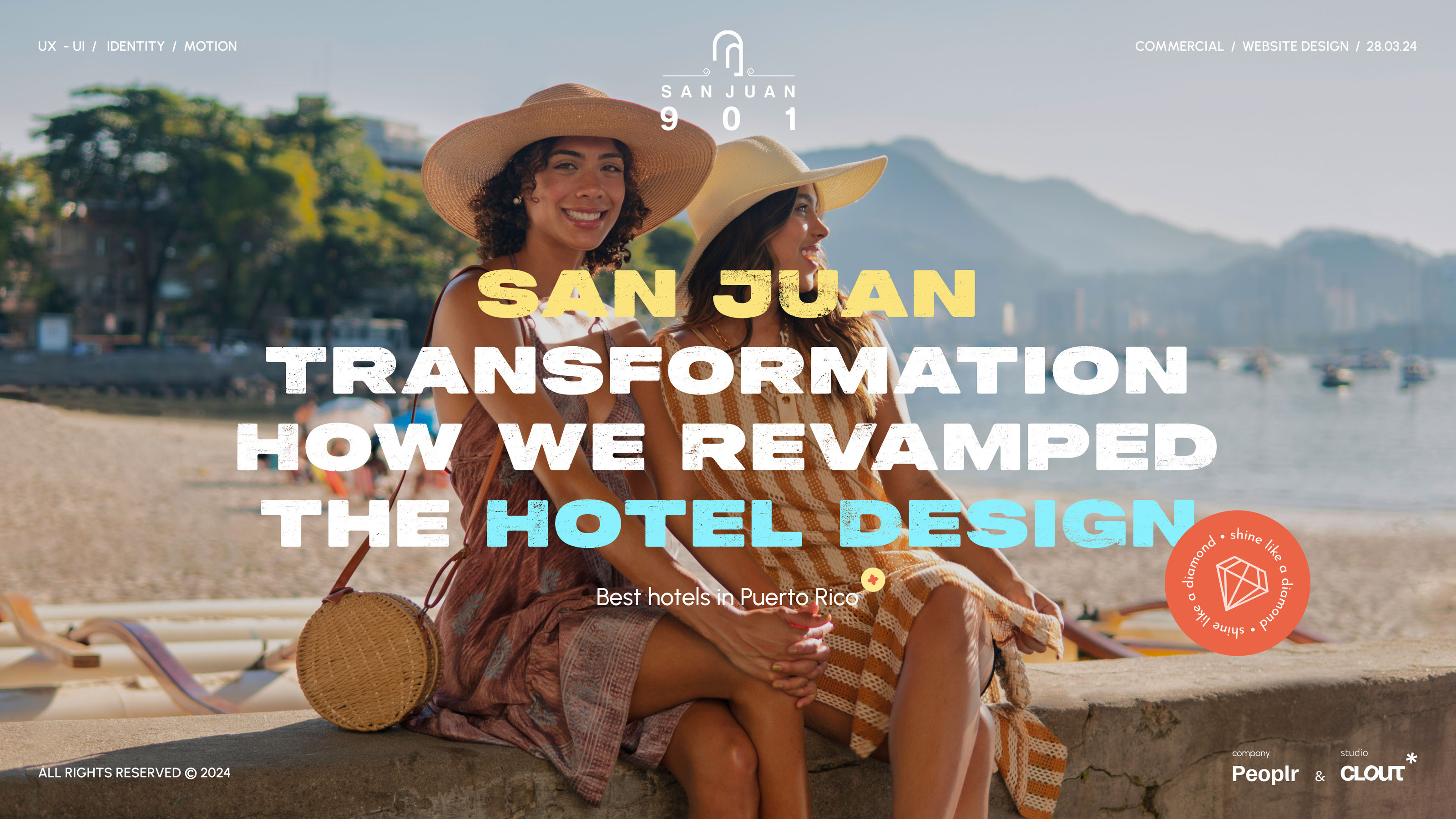 Website multiple hotels San Juan 901 in Puerto Rico — Изображение №1 — Интерфейсы, Анимация на Dprofile