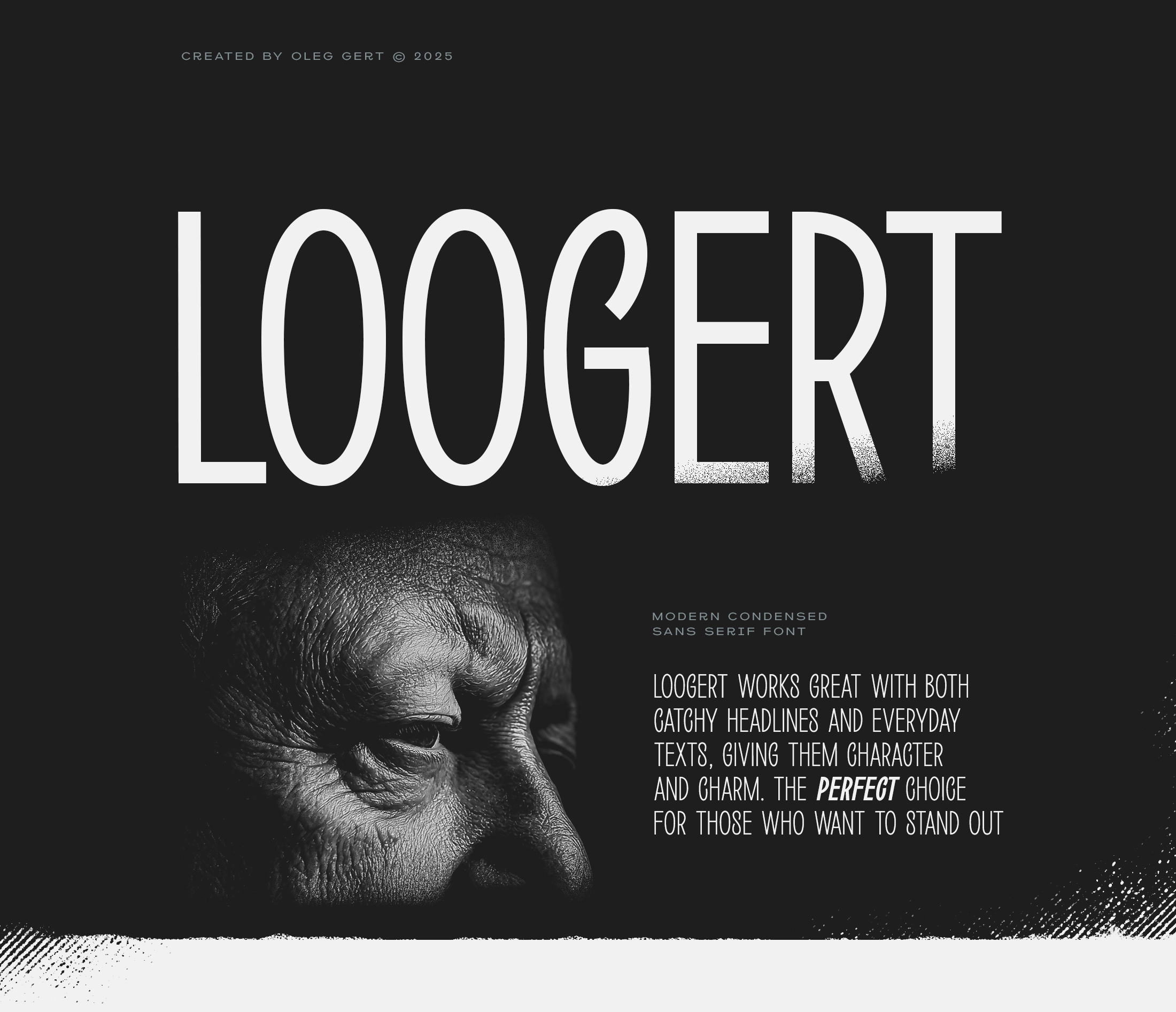 Шрифт Loogert — Изображение №1 — Брендинг, Графика на Dprofile