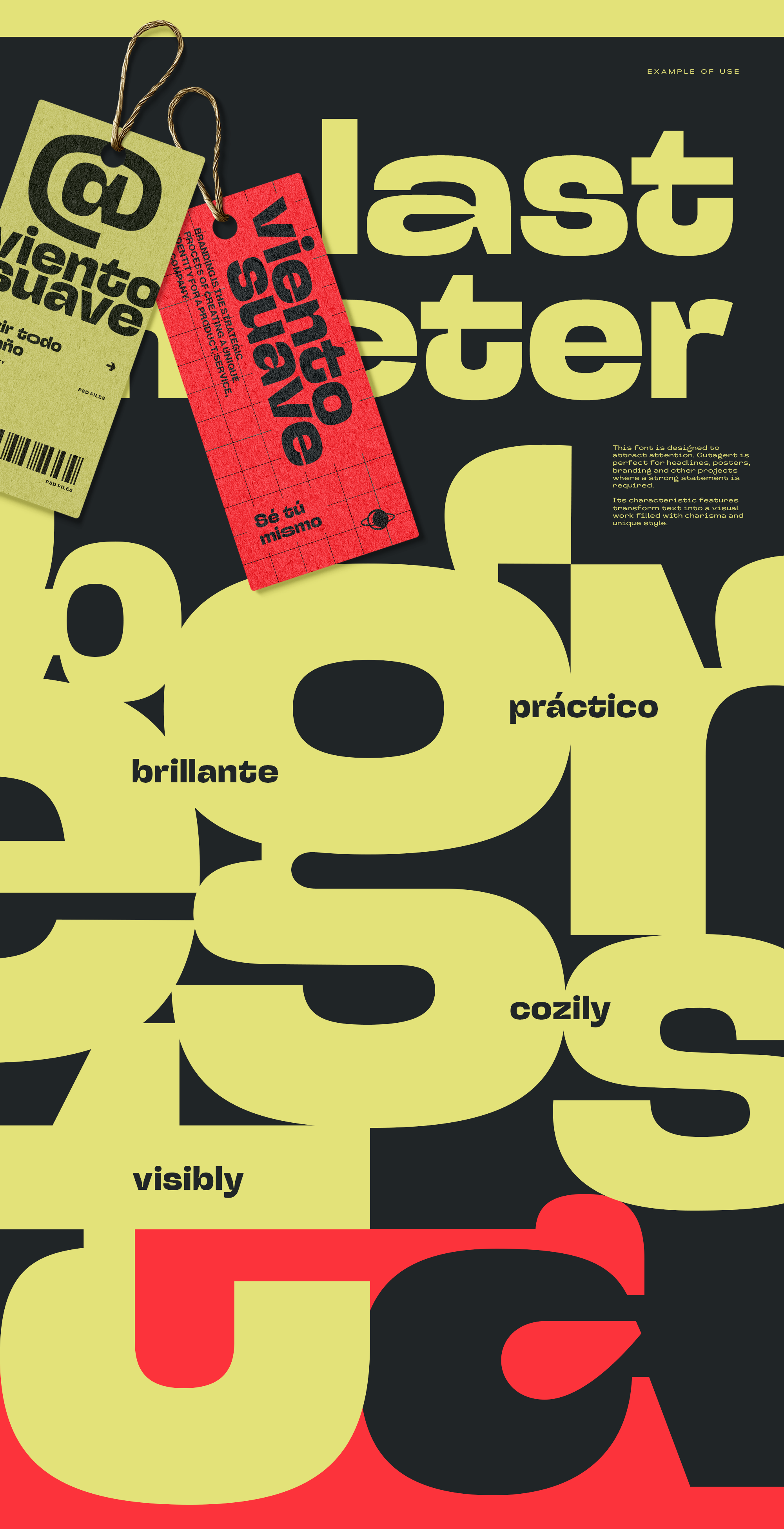 Шрифт Gutagert — Изображение №6 — Брендинг, Графика на Dprofile