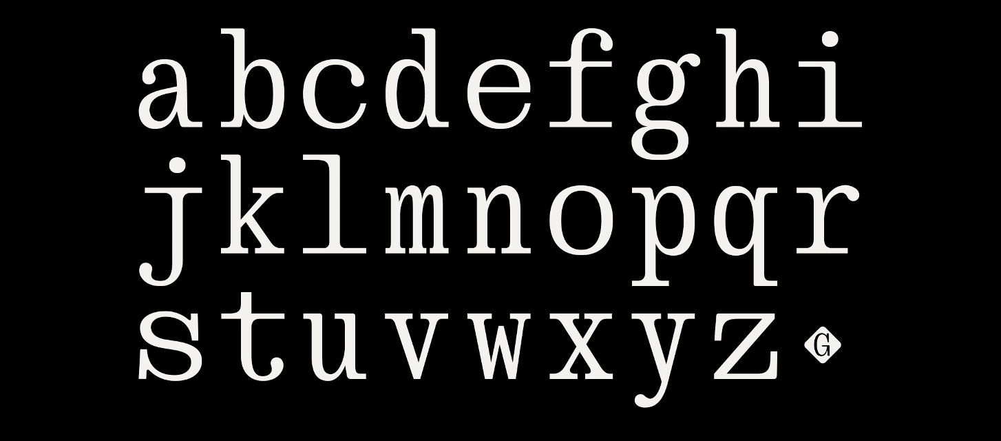 Шрифт Monogert — Изображение №12 — Графика на Dprofile