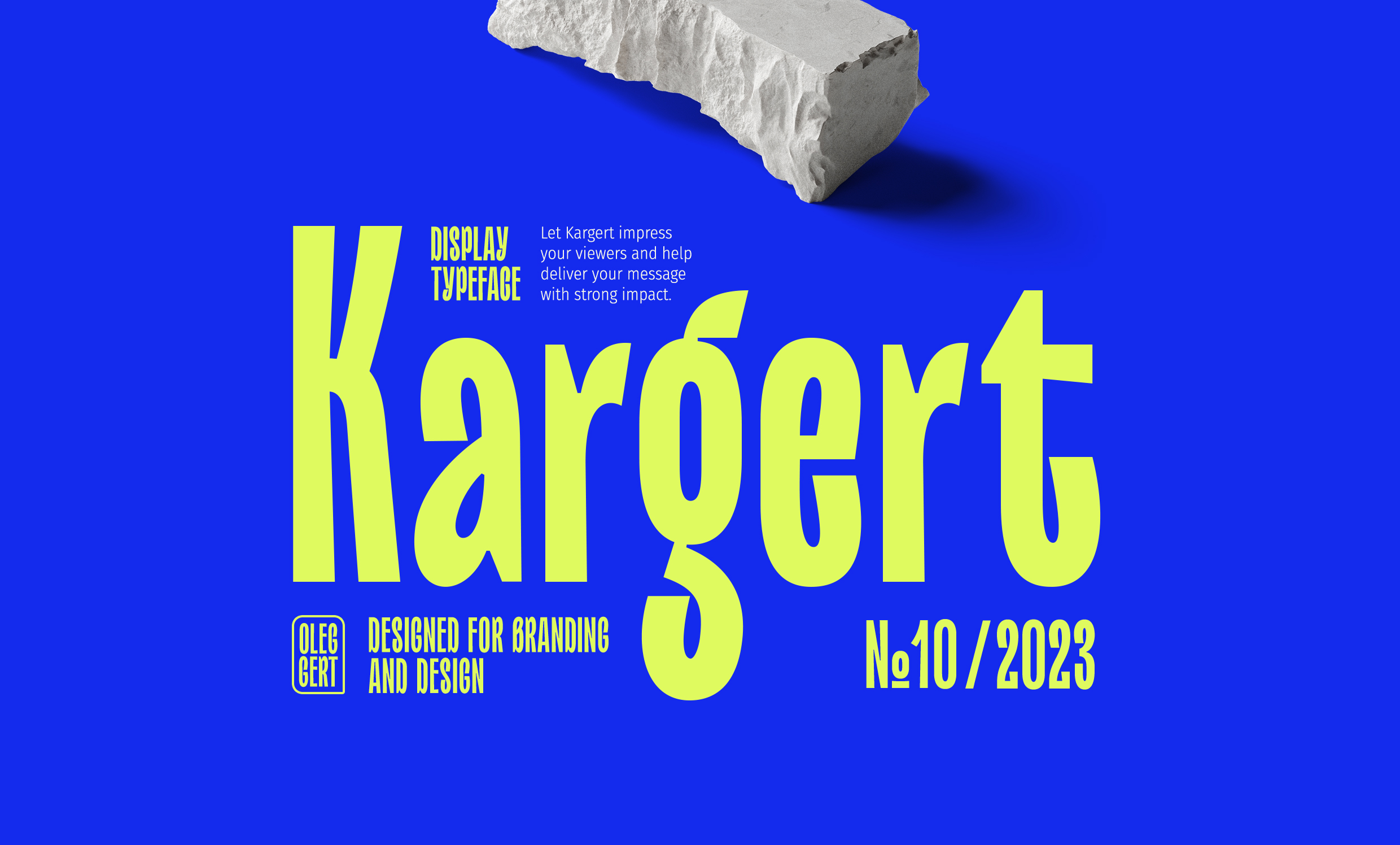 Шрифт Kargert — Изображение №1 — Графика на Dprofile
