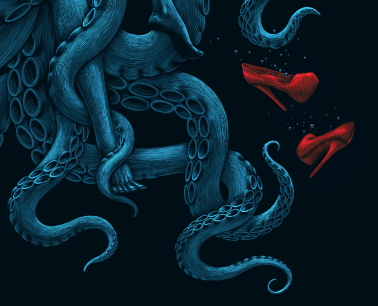 Under water — Иллюстрация на Dprofile