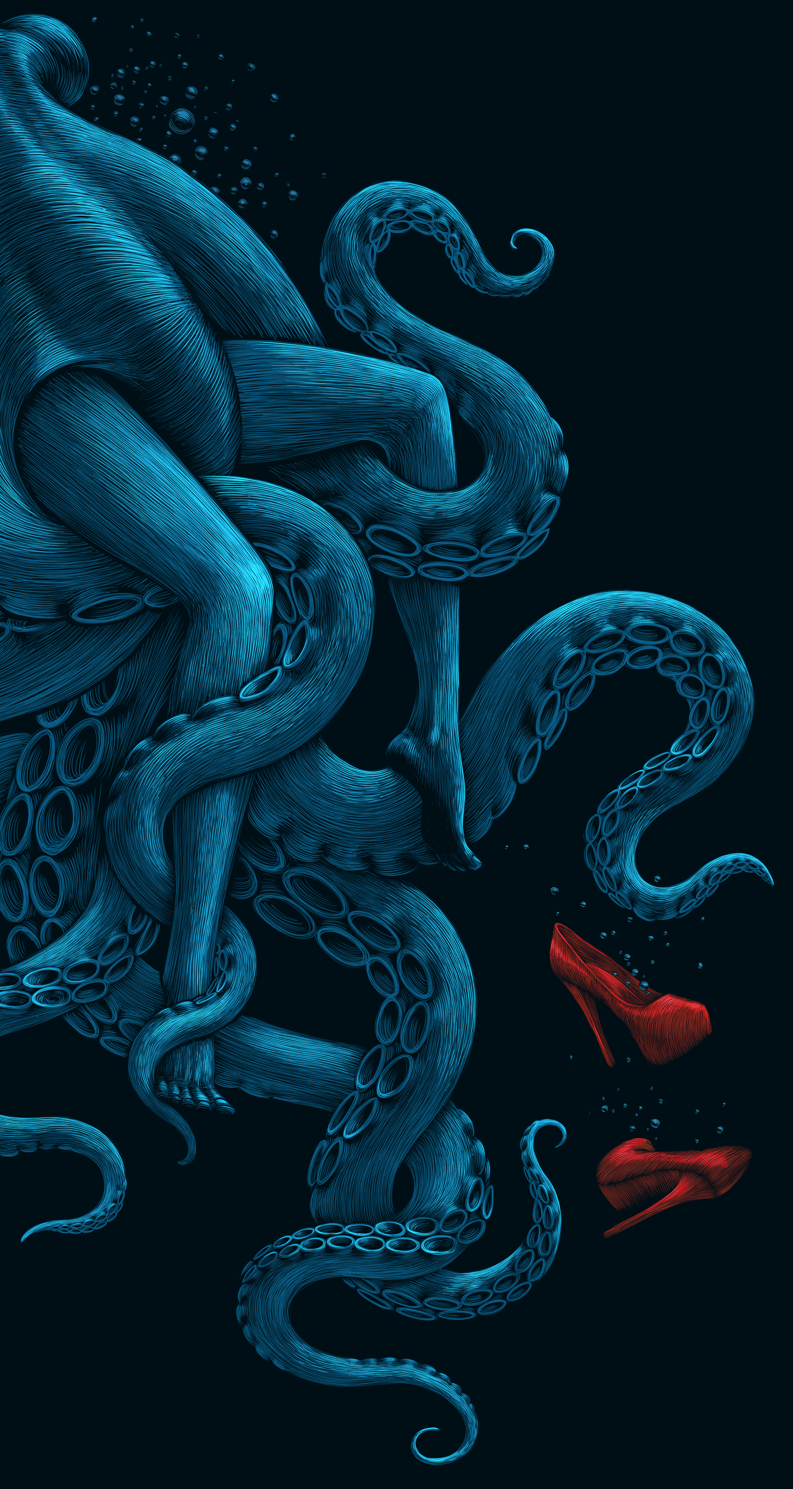 Under water — Изображение №7 — Иллюстрация на Dprofile