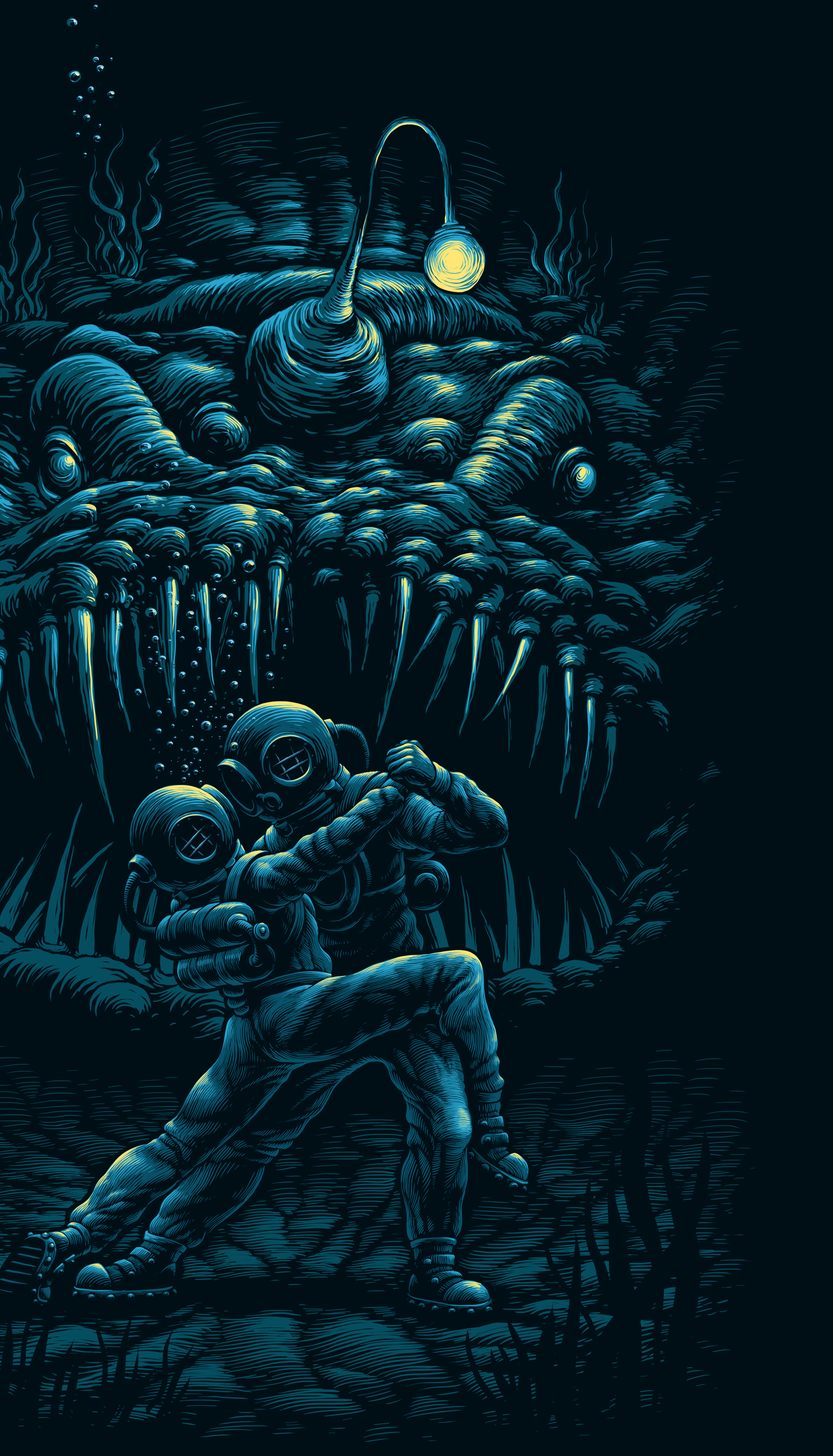 Under water — Изображение №3 — Иллюстрация на Dprofile