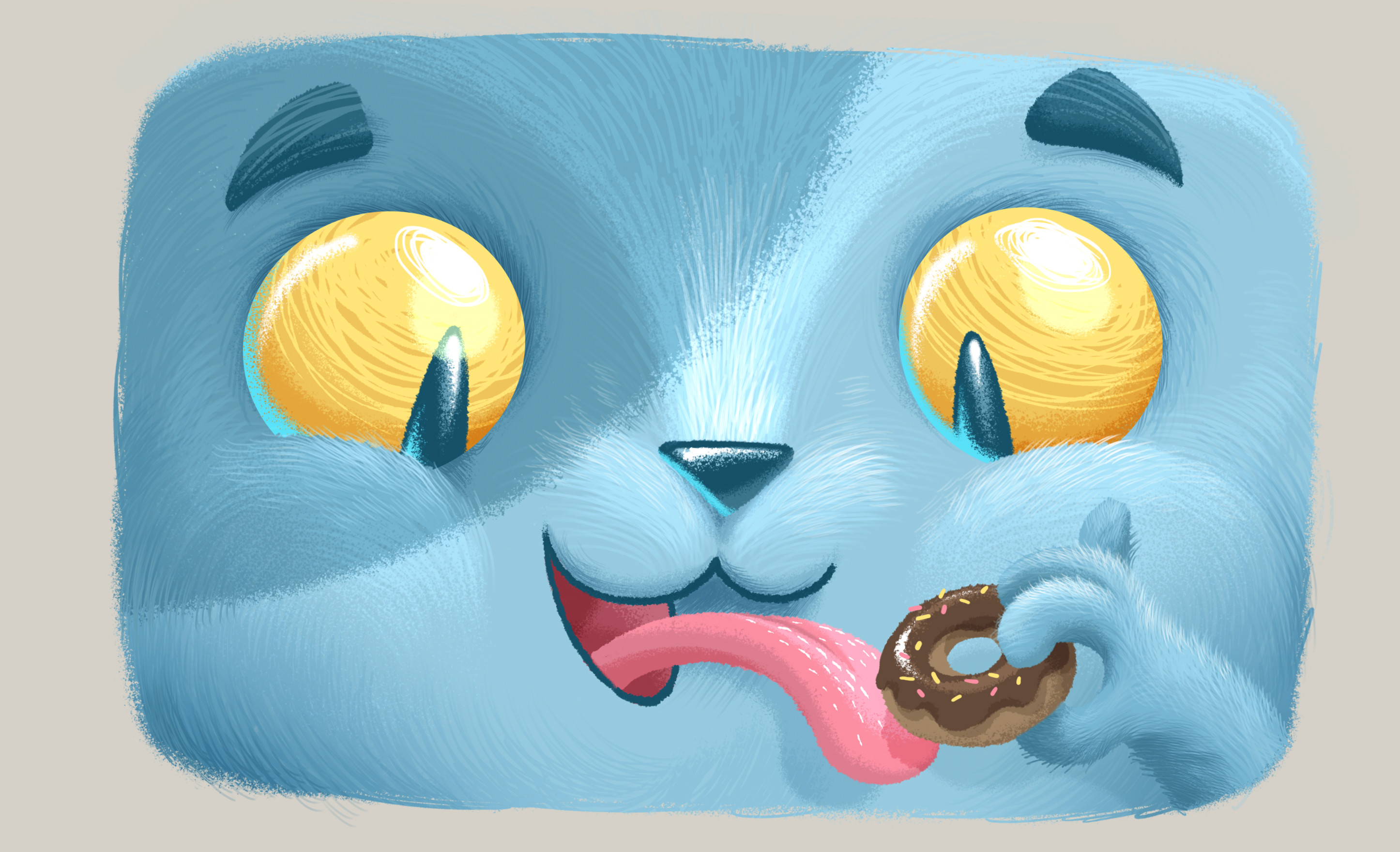 Cat&Donuts — Изображение №5 — Иллюстрация на Dprofile
