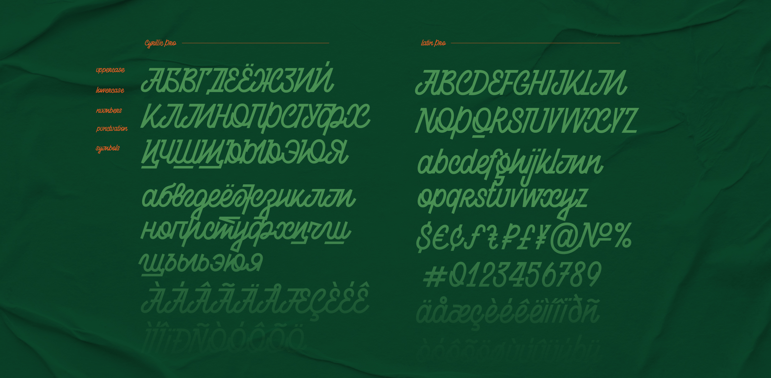 Шрифт Katigert — Изображение №7 — Графика на Dprofile