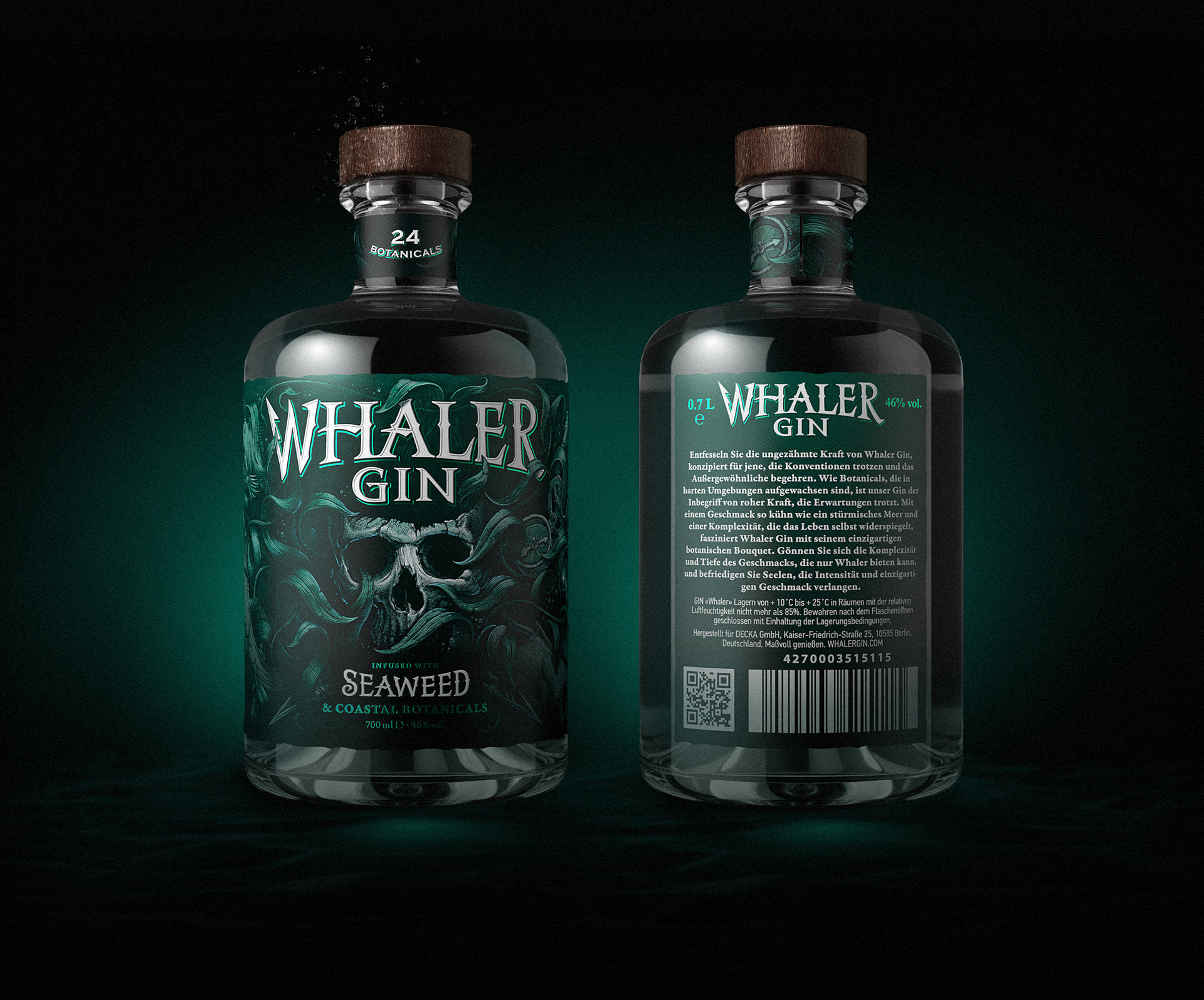 Whaler Gin - Label — Изображение №13 — Брендинг, Иллюстрация на Dprofile