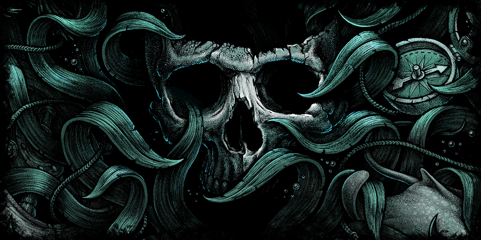 Whaler Gin - Label — Изображение №12 — Брендинг, Иллюстрация на Dprofile