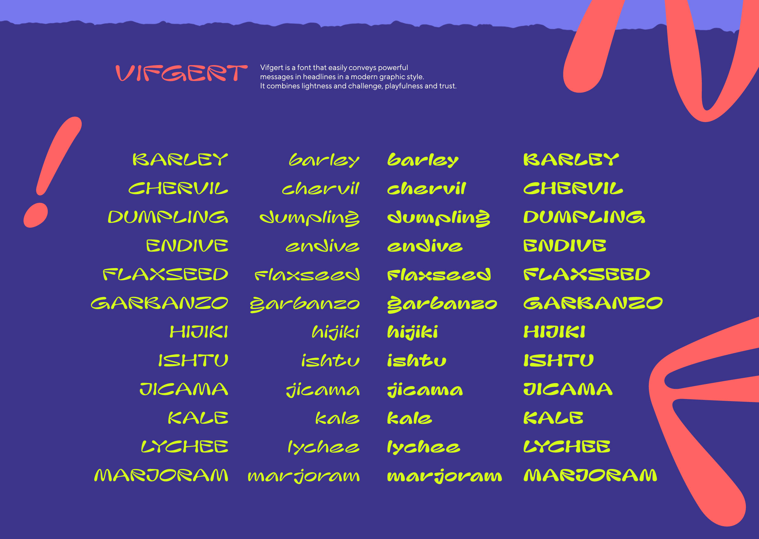 Шрифт Vifgert — Изображение №8 — Графика на Dprofile