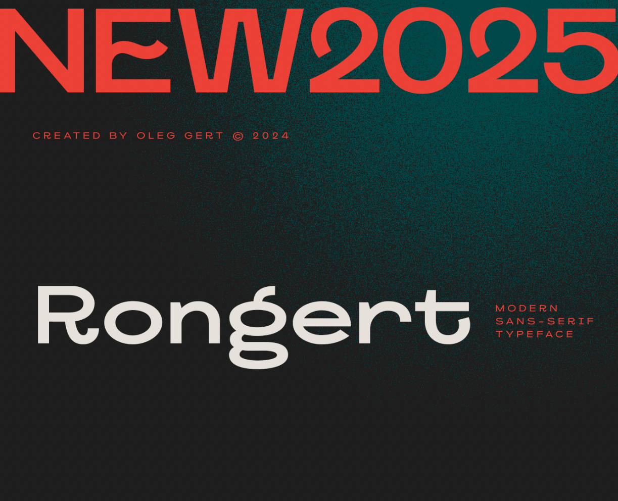 Шрифт Rongert — Графика на Dprofile