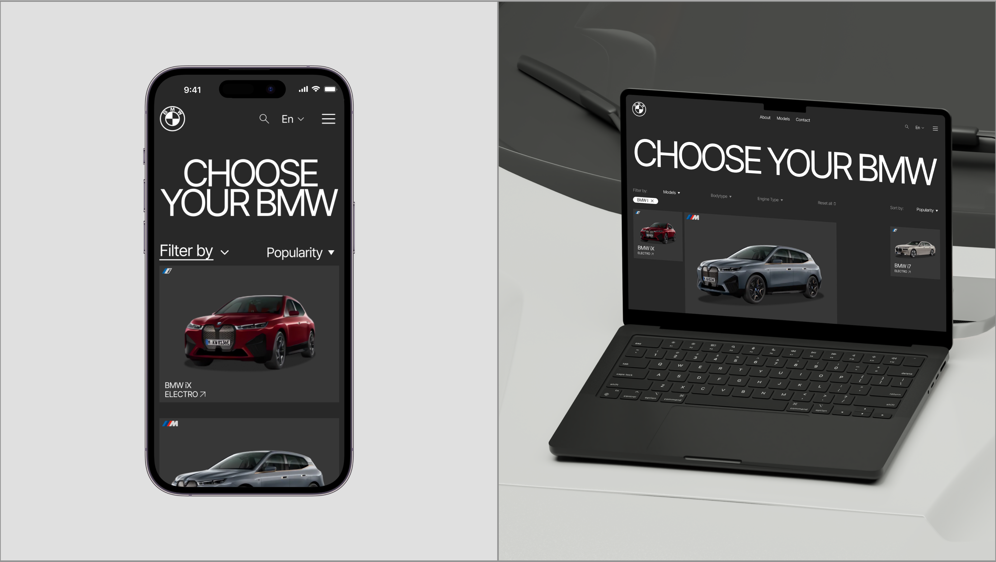 BMW | Corporate website — Изображение №4 — Интерфейсы, Анимация на Dprofile