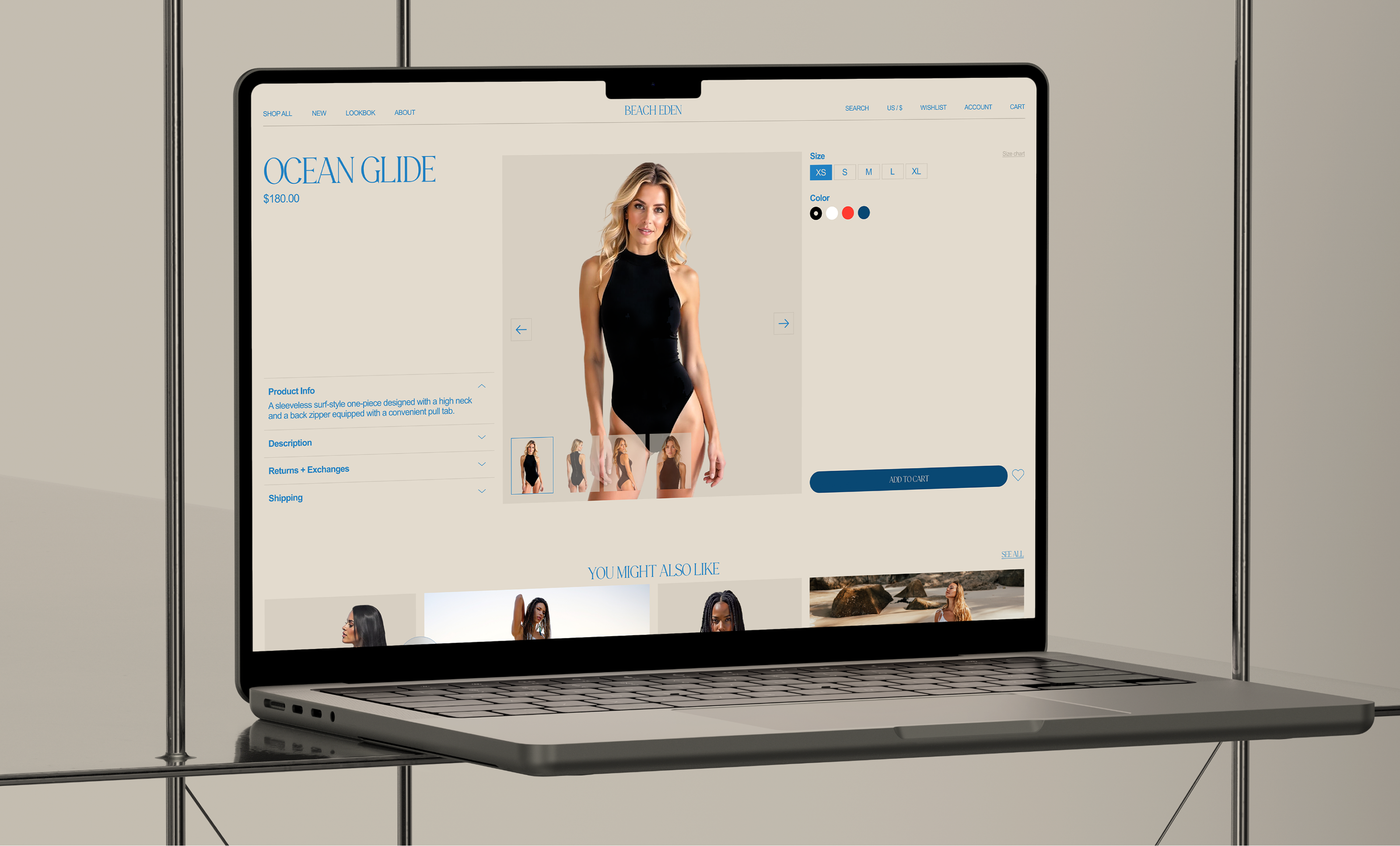 Beach Eden - Web design — Изображение №8 — Интерфейсы, Анимация на Dprofile