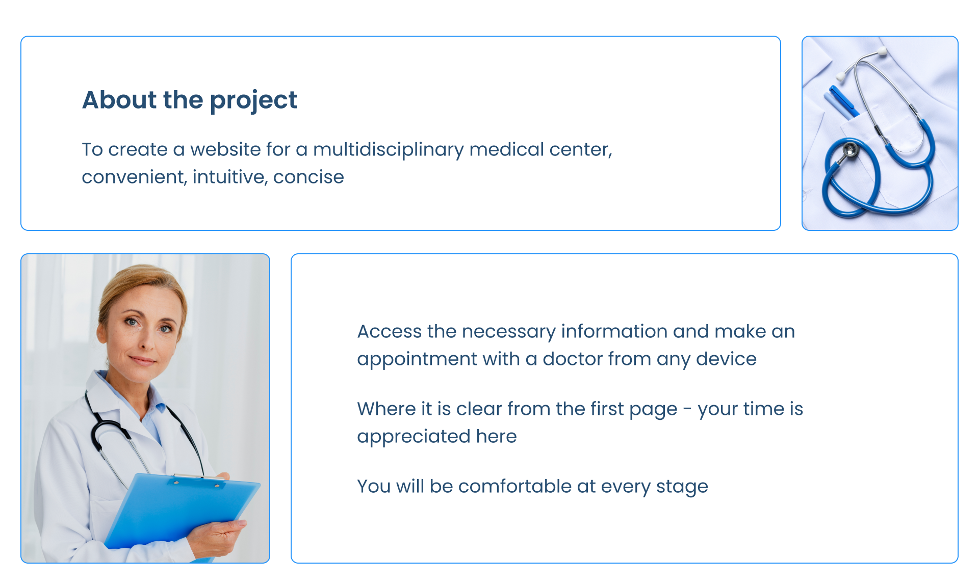 WEBSITE DESIGN MEDICAL CENTR — Изображение №2 — Интерфейсы на Dprofile