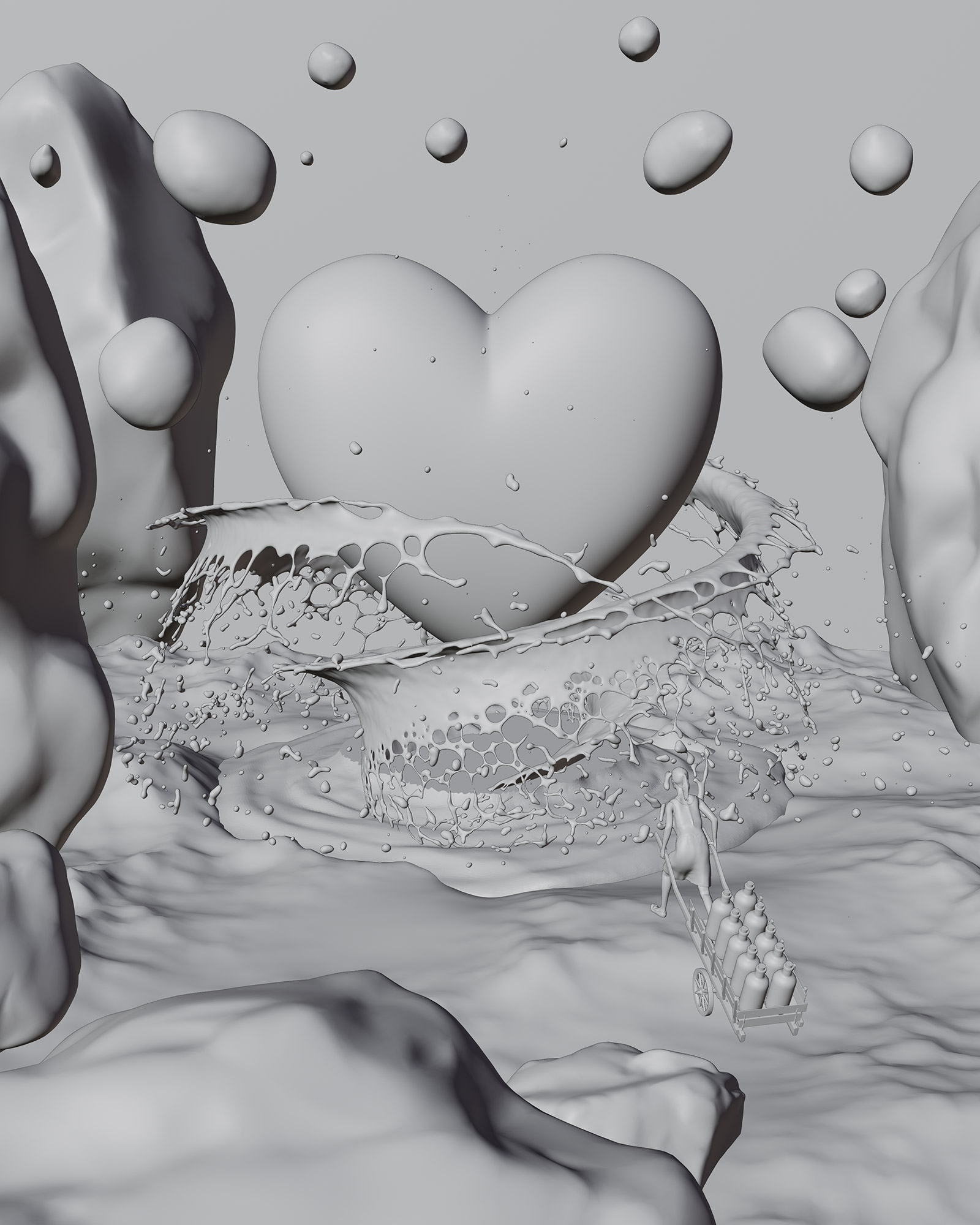 Творческие арты в 3D — Изображение №6 — Иллюстрация, 3D на Dprofile