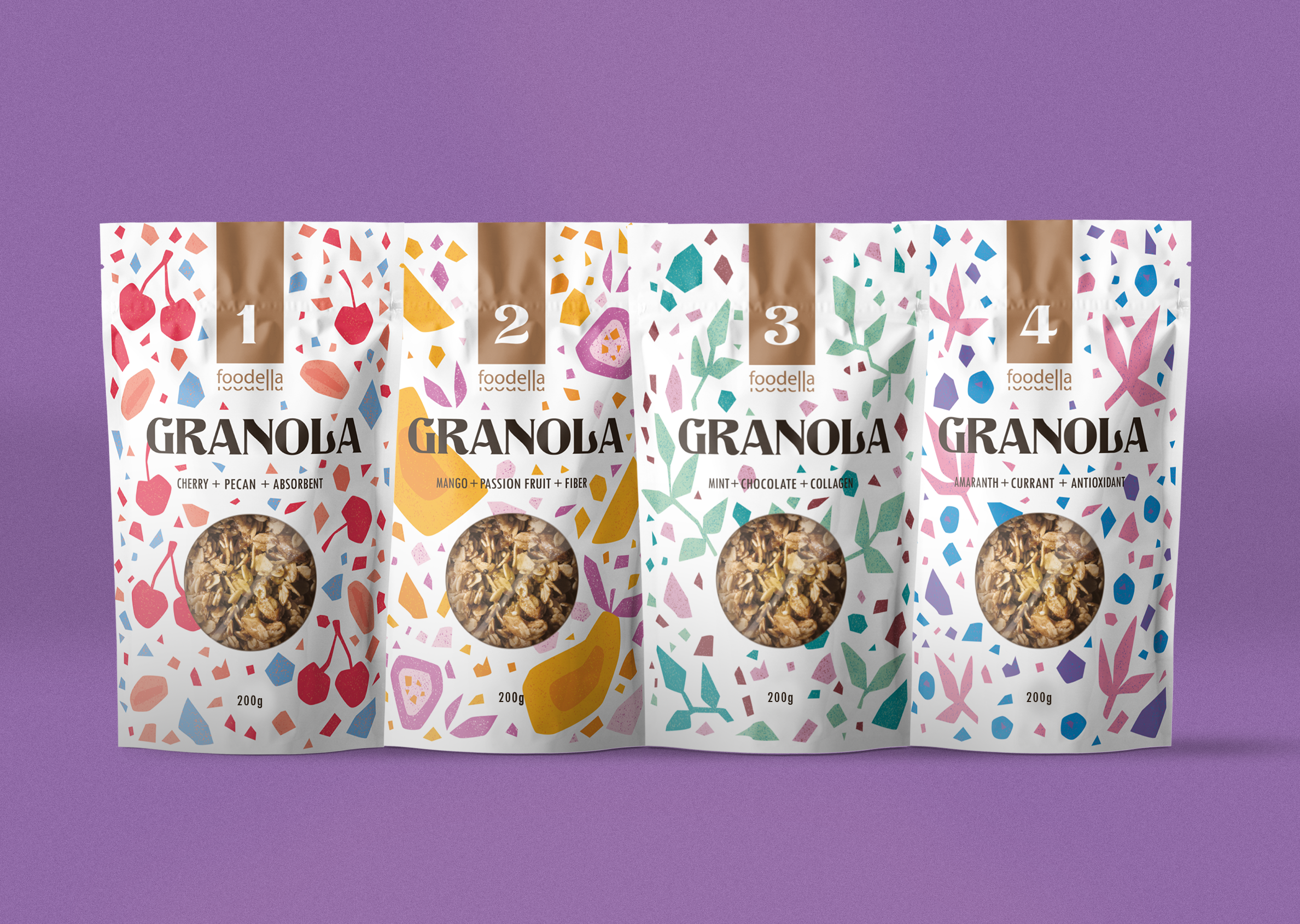 Packagings for granola — Изображение №10 — Брендинг, Иллюстрация на Dprofile