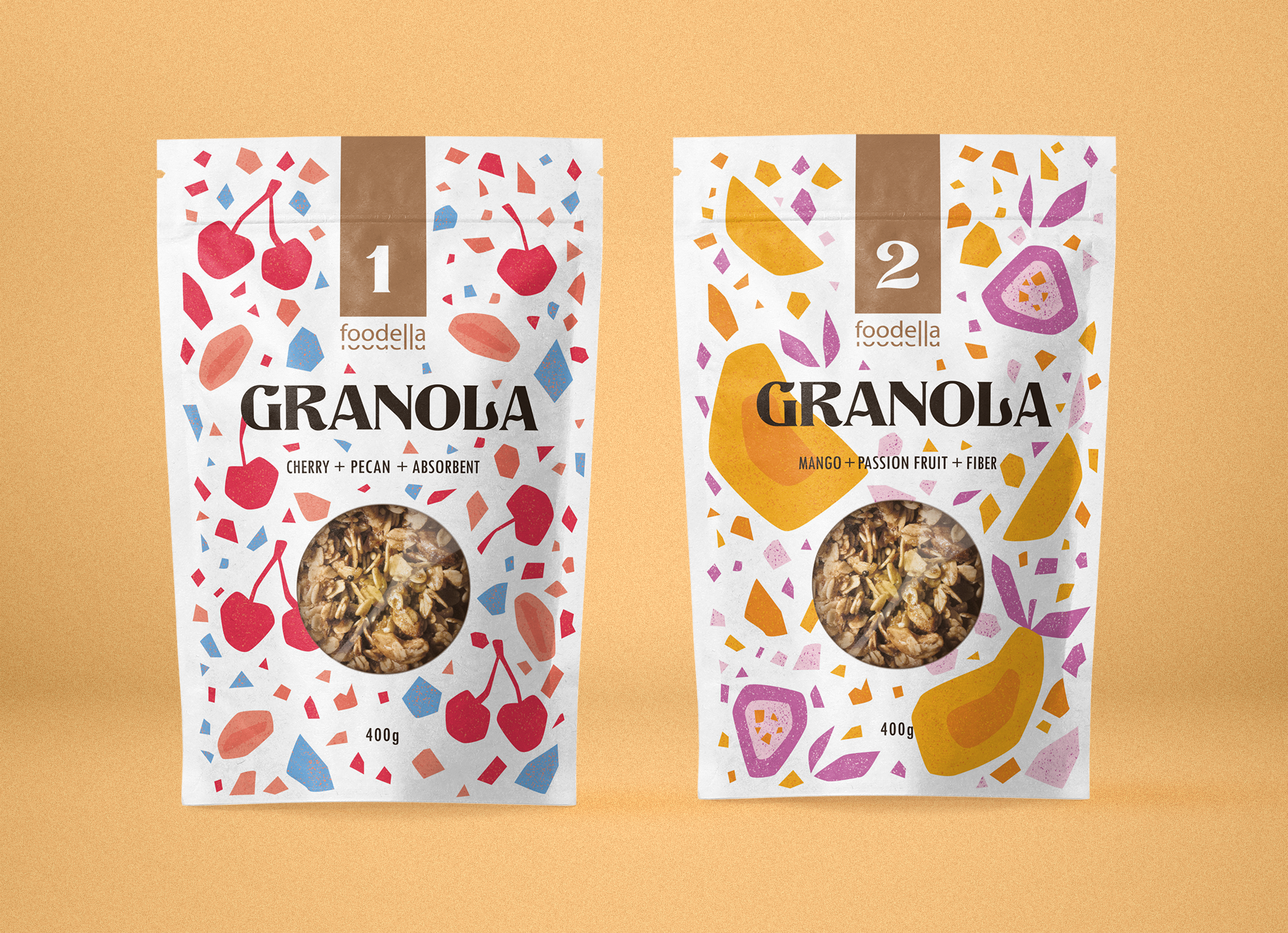 Packagings for granola — Изображение №4 — Брендинг, Иллюстрация на Dprofile