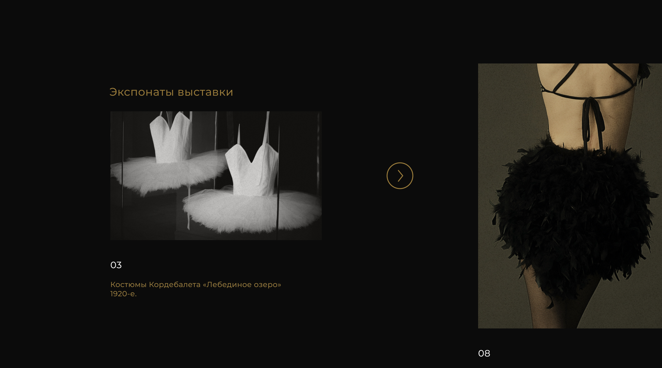 Russian ballet | Landing page design | Web design — Изображение №9 — Интерфейсы, Брендинг на Dprofile