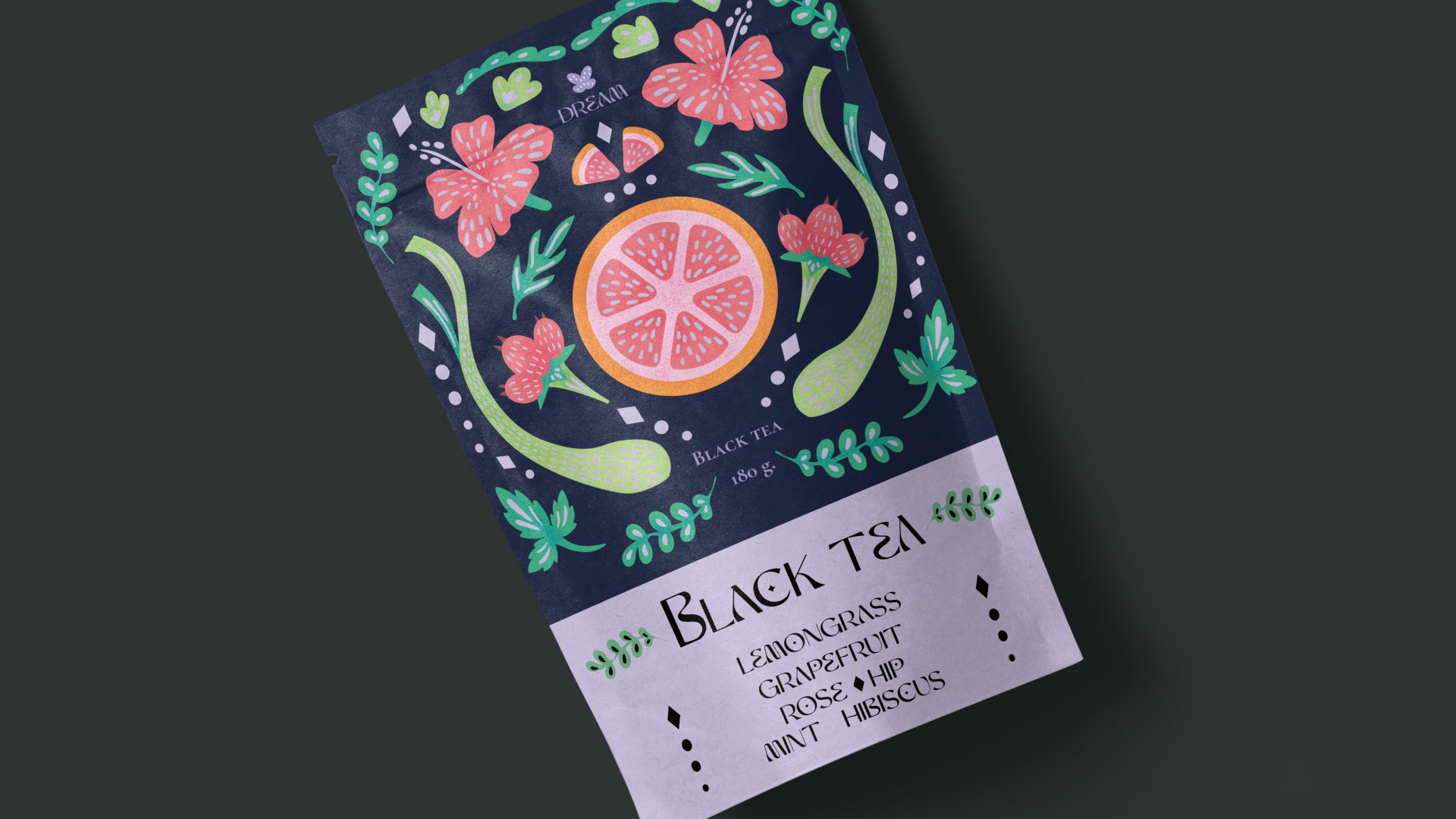 Dream| Tea Packaging design and illustrations — Изображение №15 — Брендинг, Иллюстрация на Dprofile
