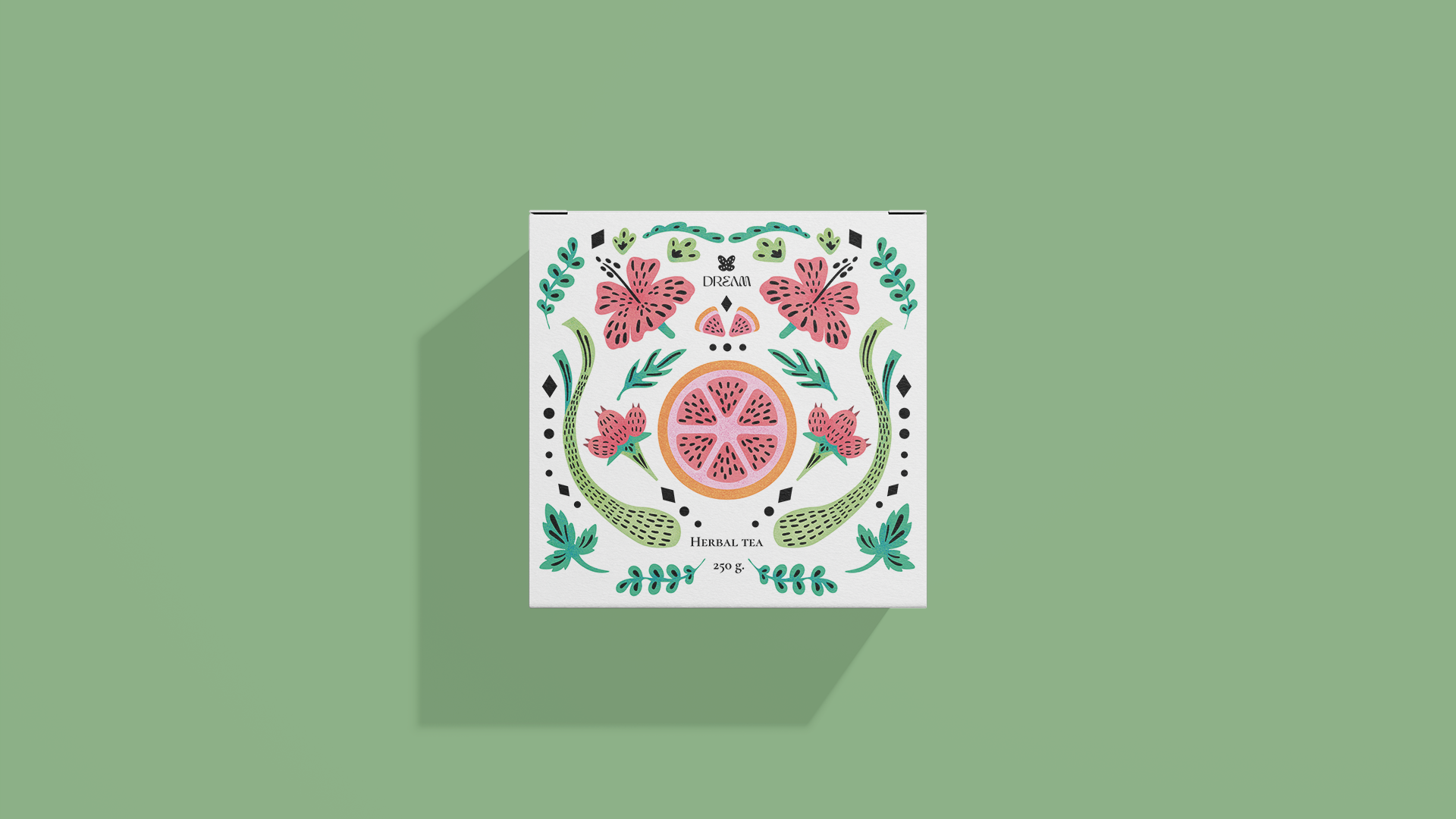 Dream| Tea Packaging design and illustrations — Изображение №3 — Брендинг, Иллюстрация на Dprofile