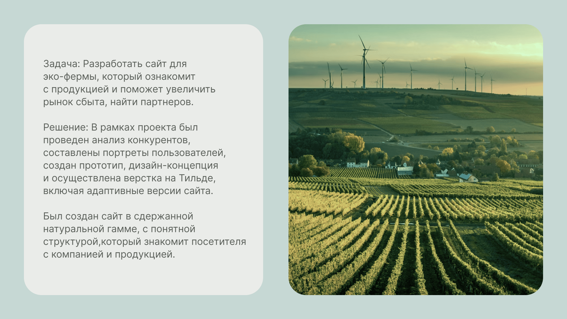 GROC | Website for eco farm | Сайт для эко-фермы — Изображение №2 — Интерфейсы на Dprofile