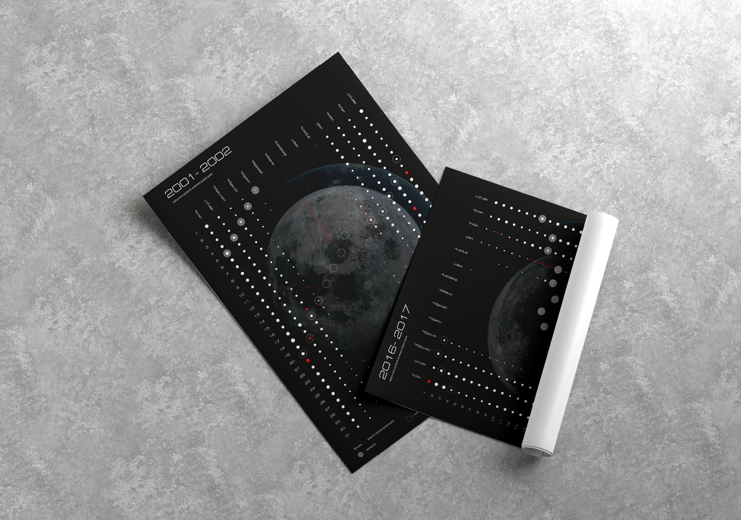 Инфографика лунного календаря — Изображение №5 — Графика на Dprofile