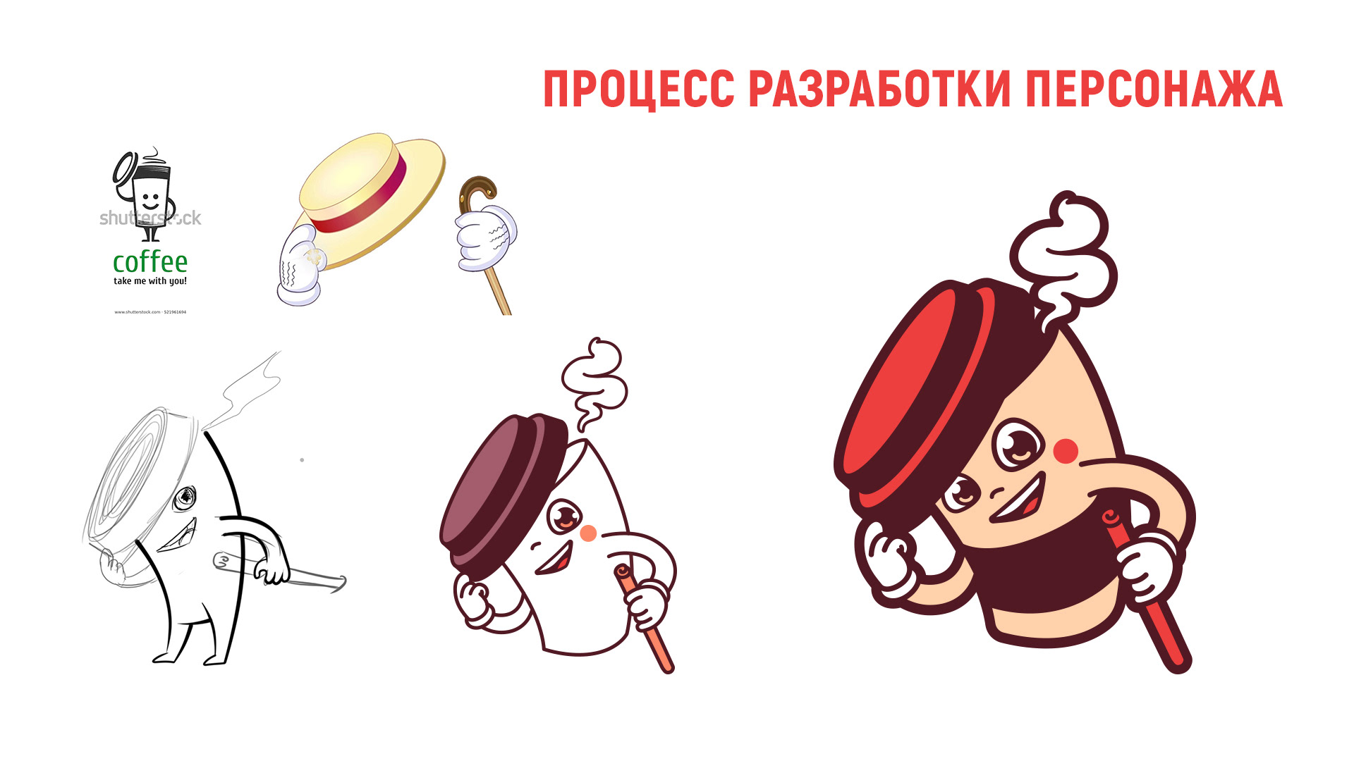 Coffee Shop branding — Изображение №2 — Брендинг, Иллюстрация на Dprofile