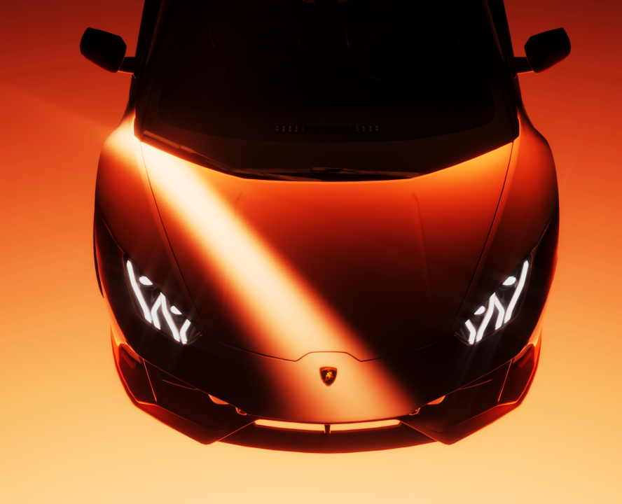Lambo — Иллюстрация, 3D на Dprofile