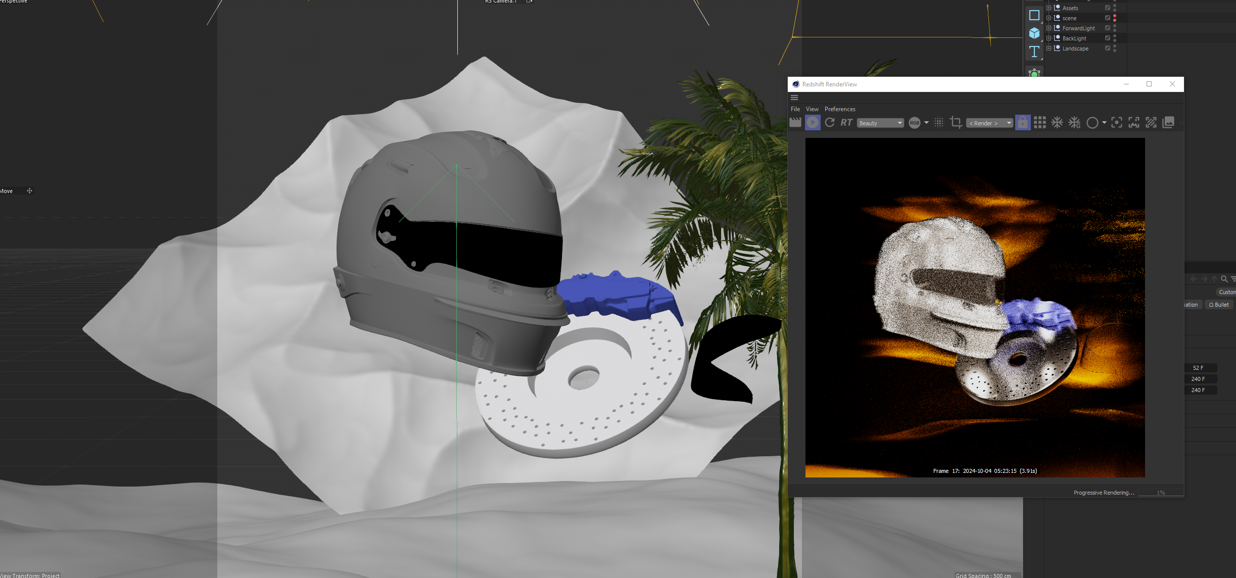 Helmet.c4d — Изображение №7 — Иллюстрация, 3D на Dprofile