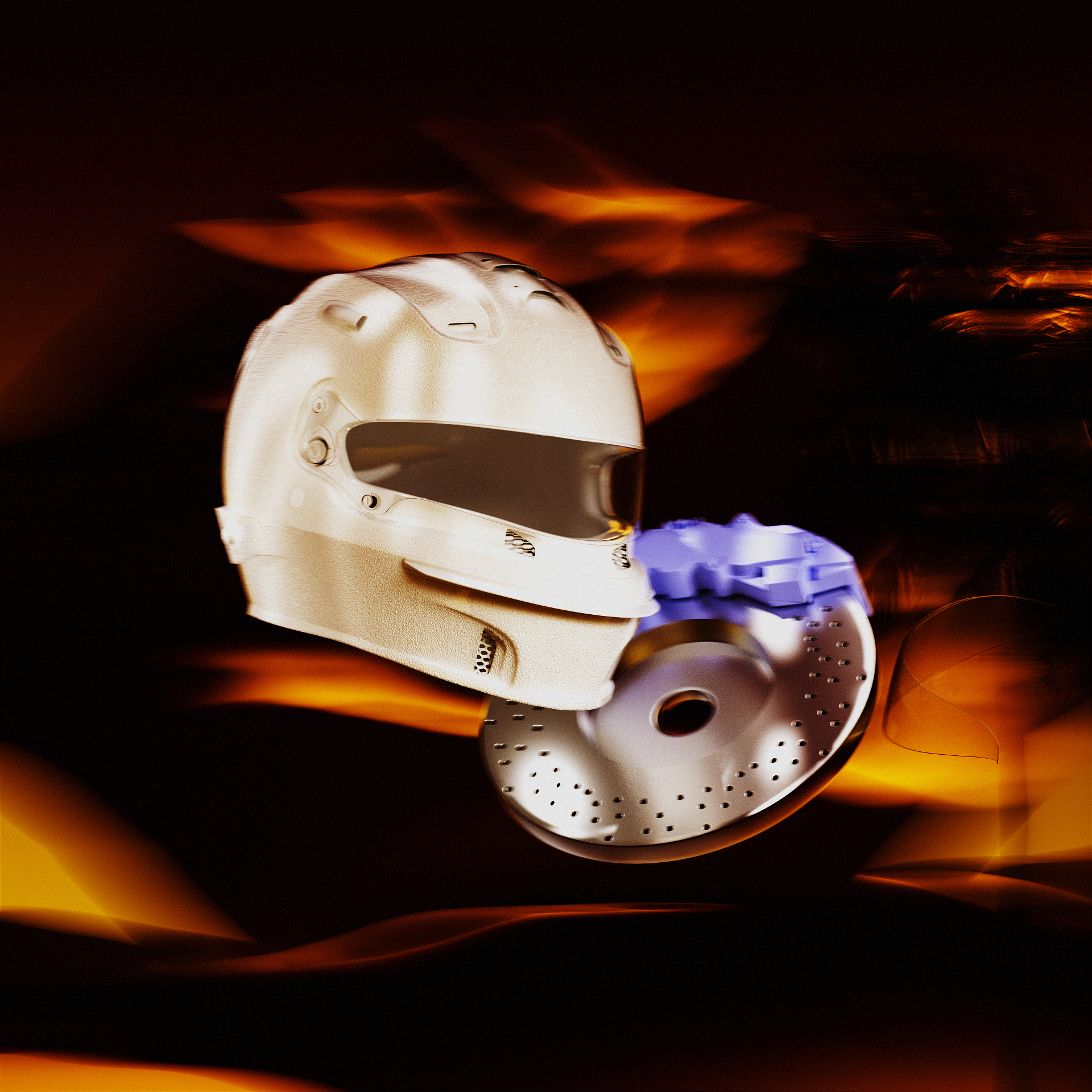 Helmet.c4d — Изображение №4 — Иллюстрация, 3D на Dprofile