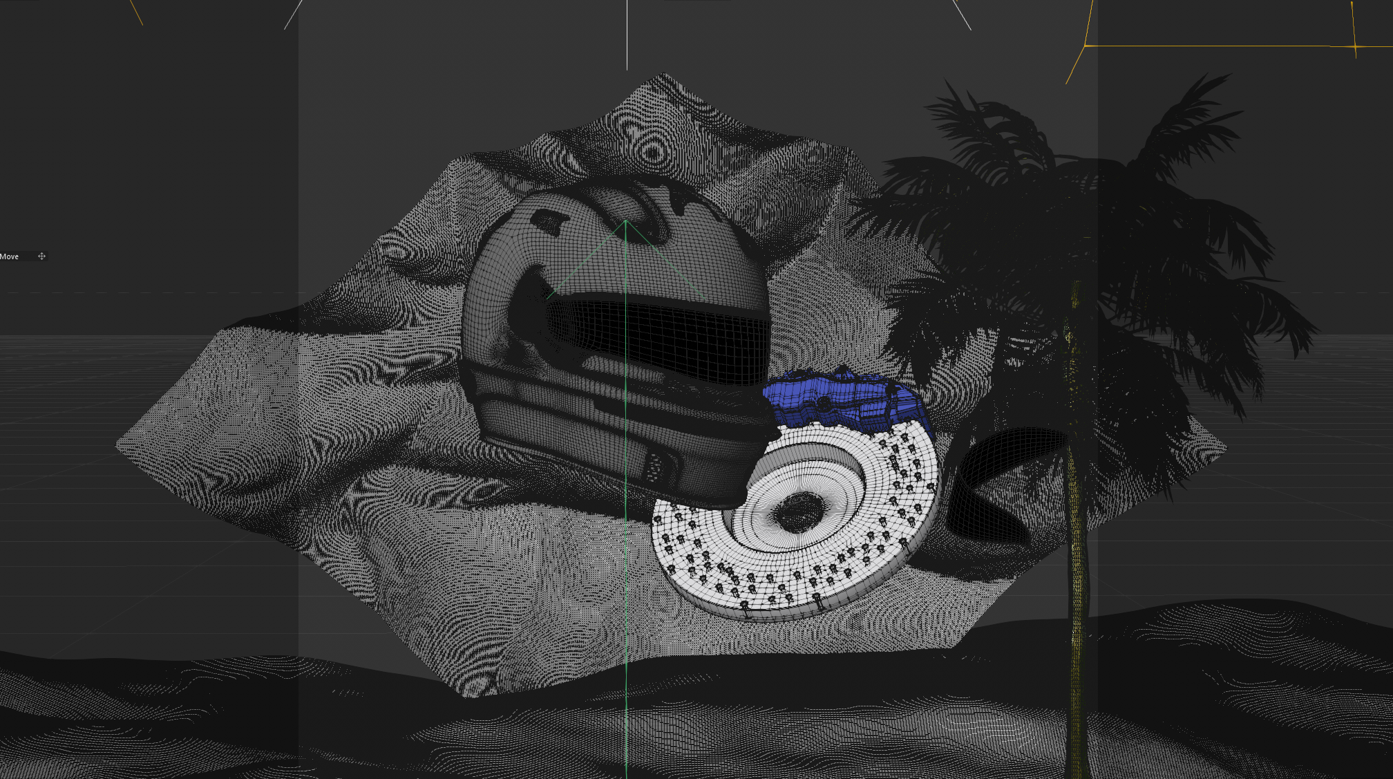 Helmet.c4d — Изображение №8 — Иллюстрация, 3D на Dprofile