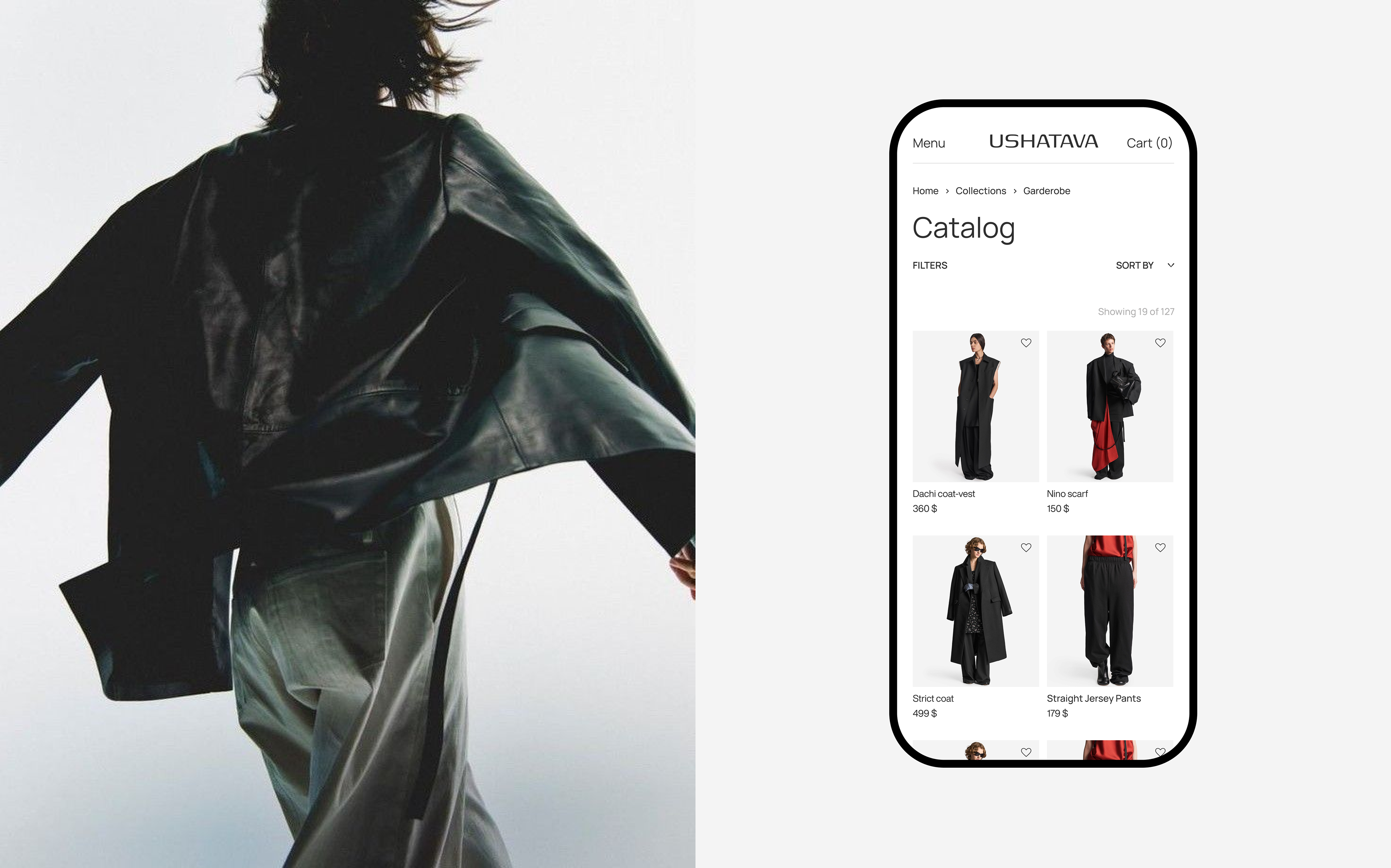 Fashion Online Store — Изображение №5 — Интерфейсы на Dprofile