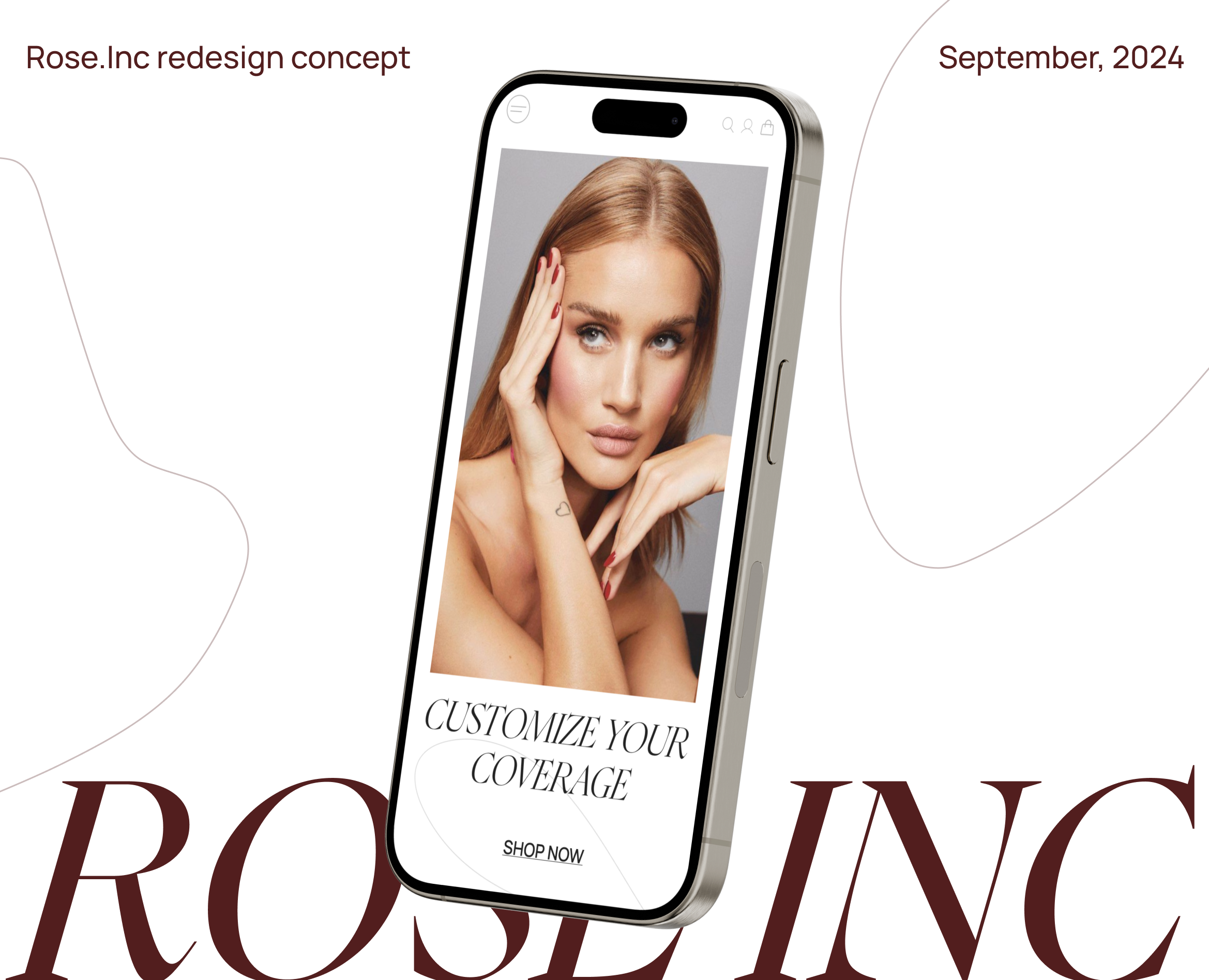 ROSE INC | ONLINE COSMETICS STORE — Интерфейсы на Dprofile