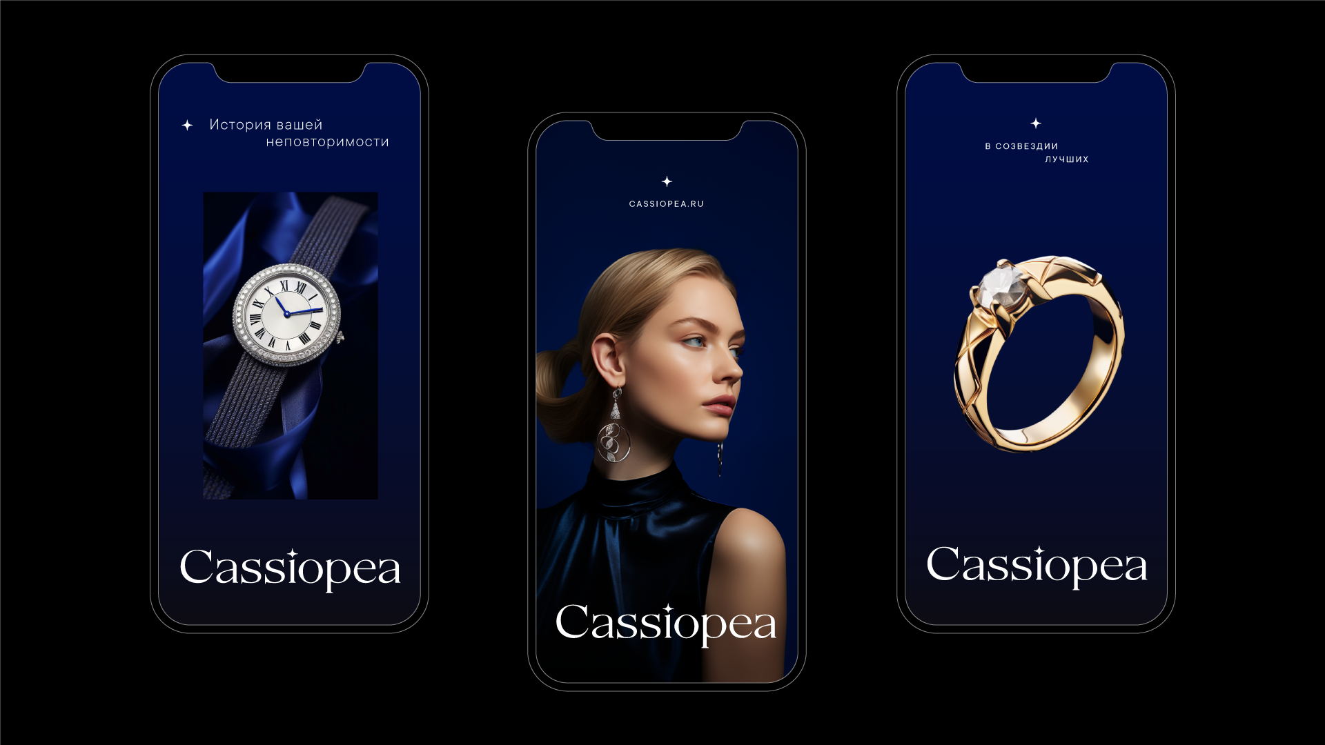Ювелирный дом Cassiopea — Изображение №10 — Брендинг на Dprofile