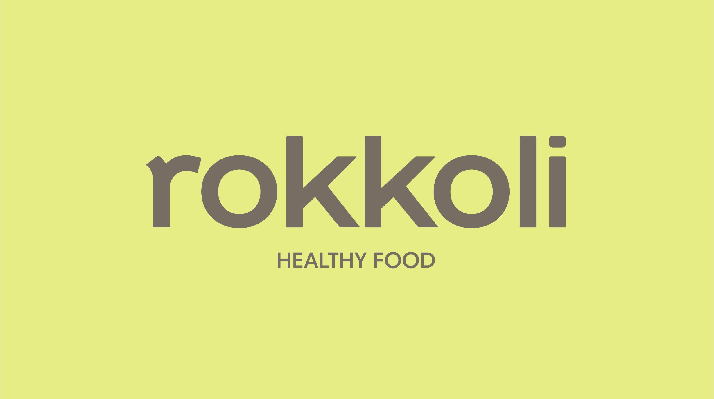 Rokkoli healthy food — Изображение №1 — Брендинг на Dprofile