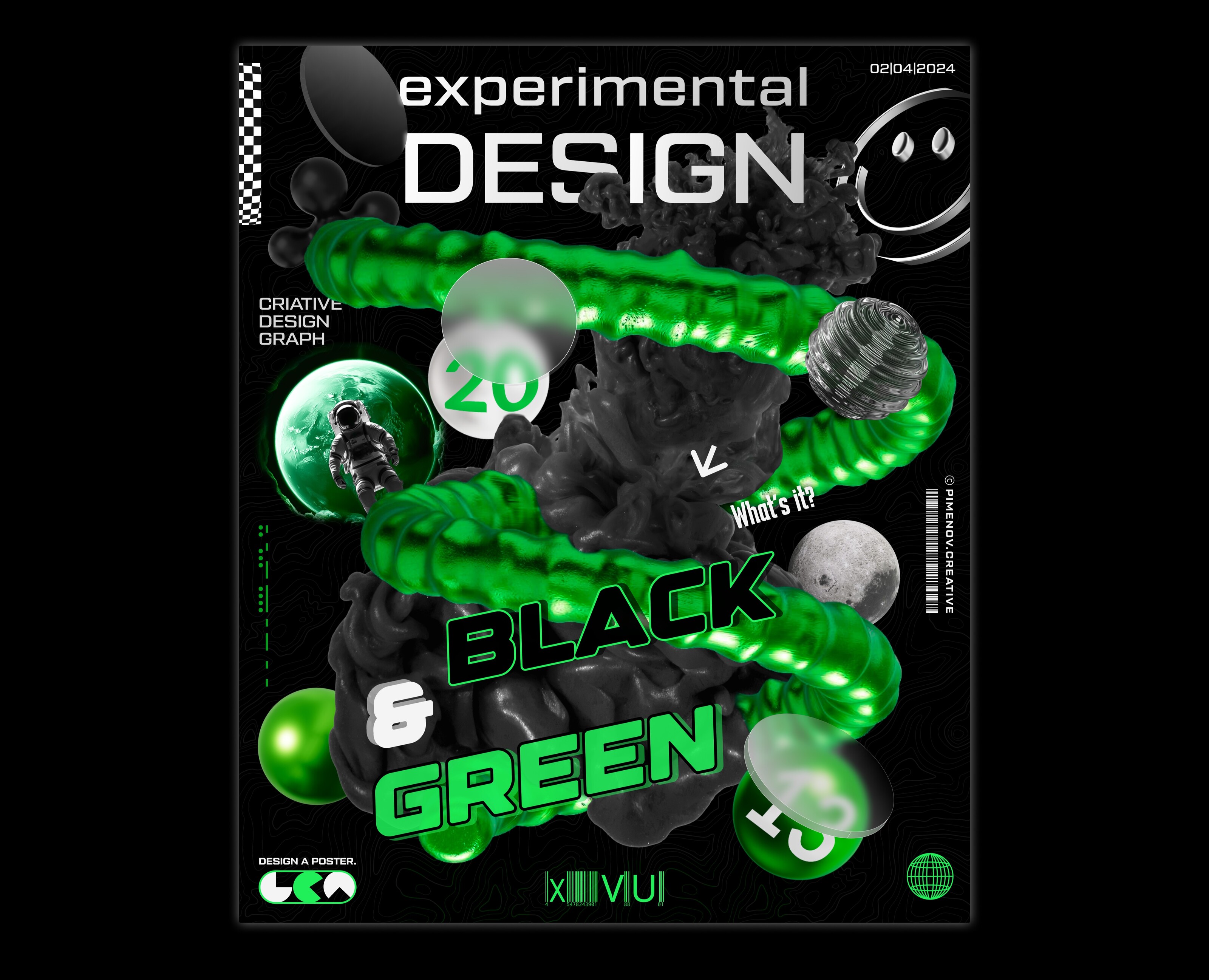 EXPERIMENTAL DESIGN | POSTER | BANNER | ПОСТЕР БАННЕР на Dprofile