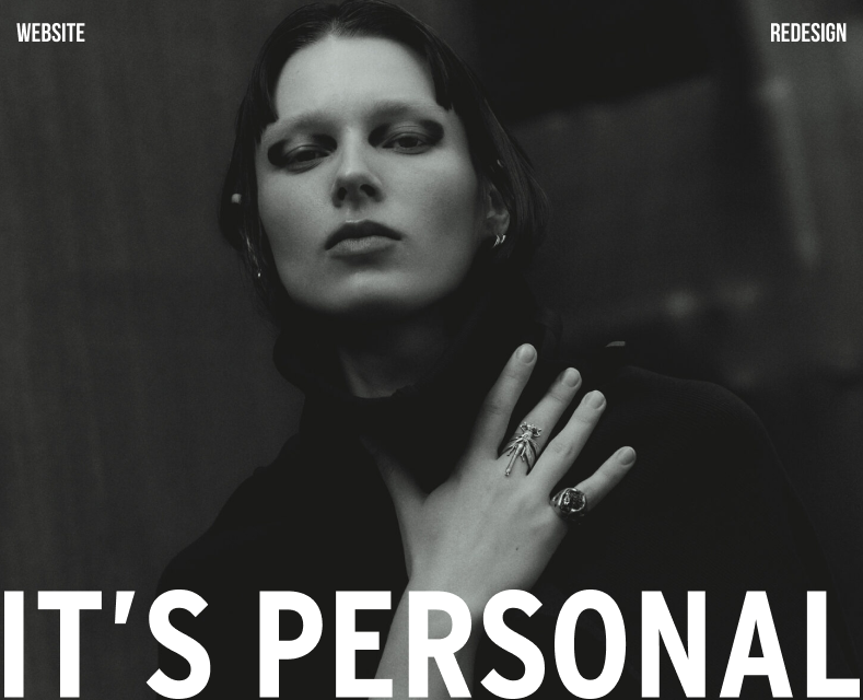 IT'S PERSONAL | WEBSITE REDESIGN на Dprofile
