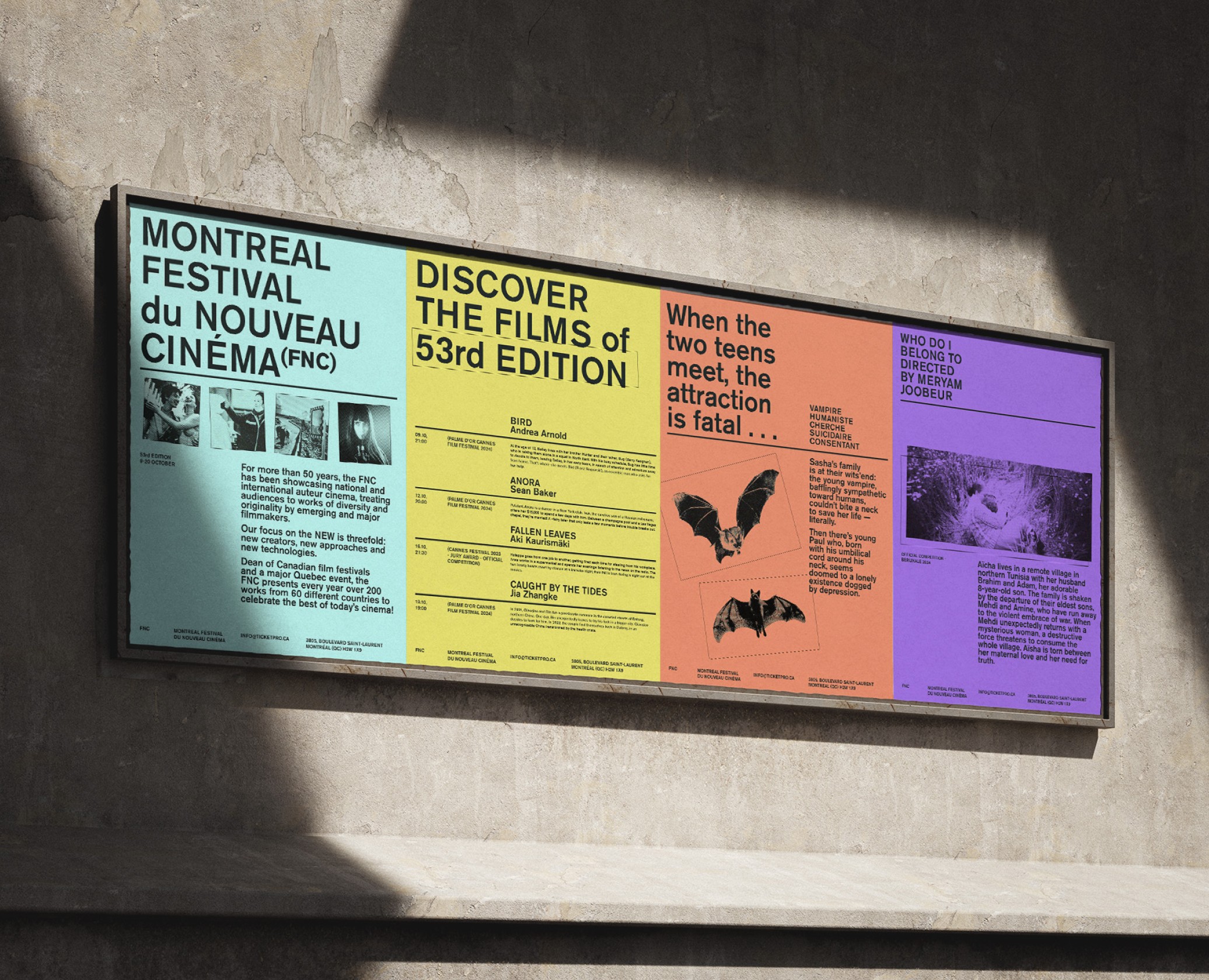 Cinema Festival Poster Series — Графика, Маркетинг на Dprofile