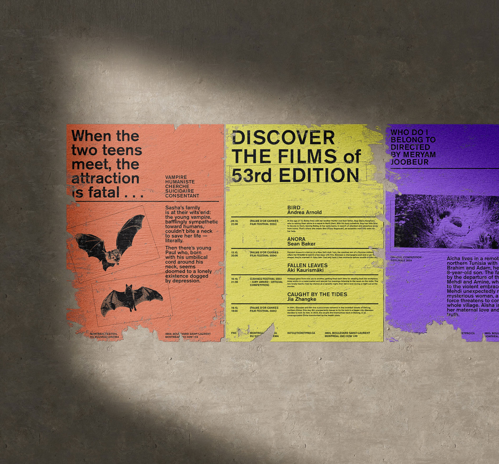 Cinema Festival Poster Series — Изображение №3 — Графика, Маркетинг на Dprofile