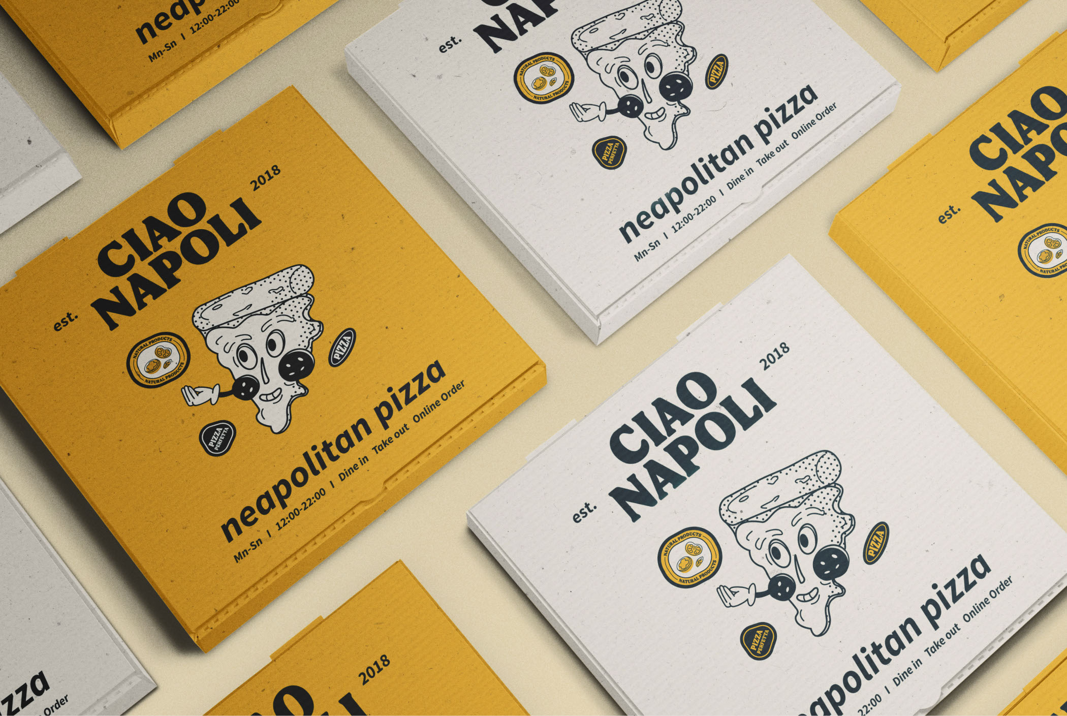Branding for Neapolitan Pizzeria — Изображение №8 — Брендинг на Dprofile