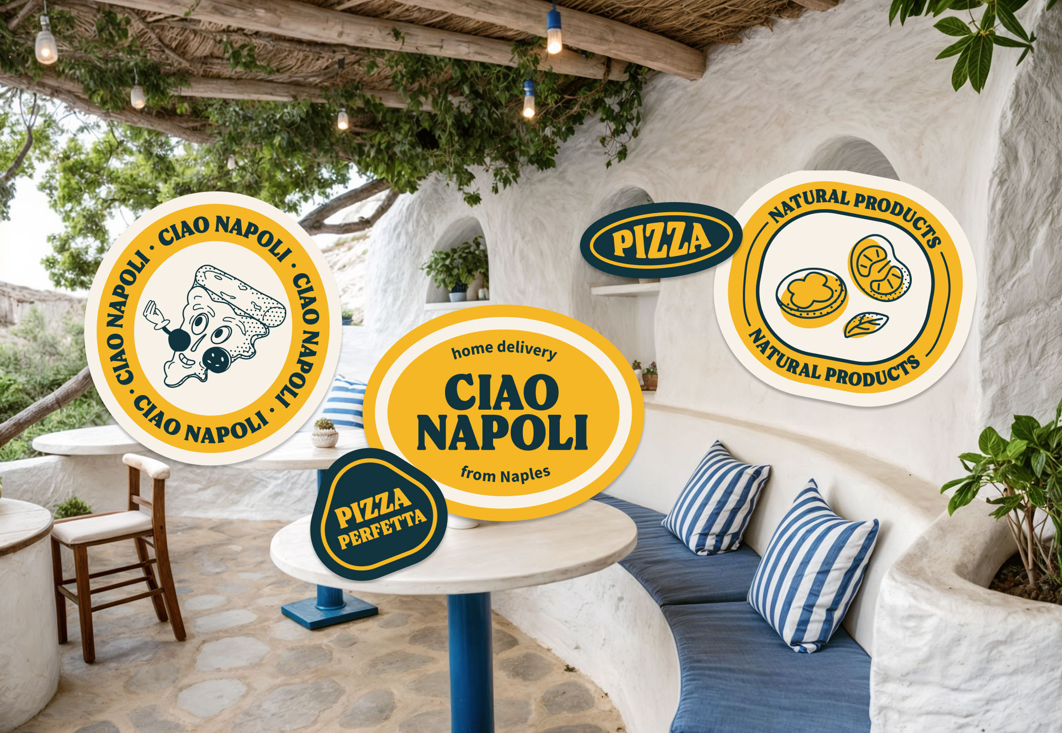 Branding for Neapolitan Pizzeria — Изображение №1 — Брендинг на Dprofile