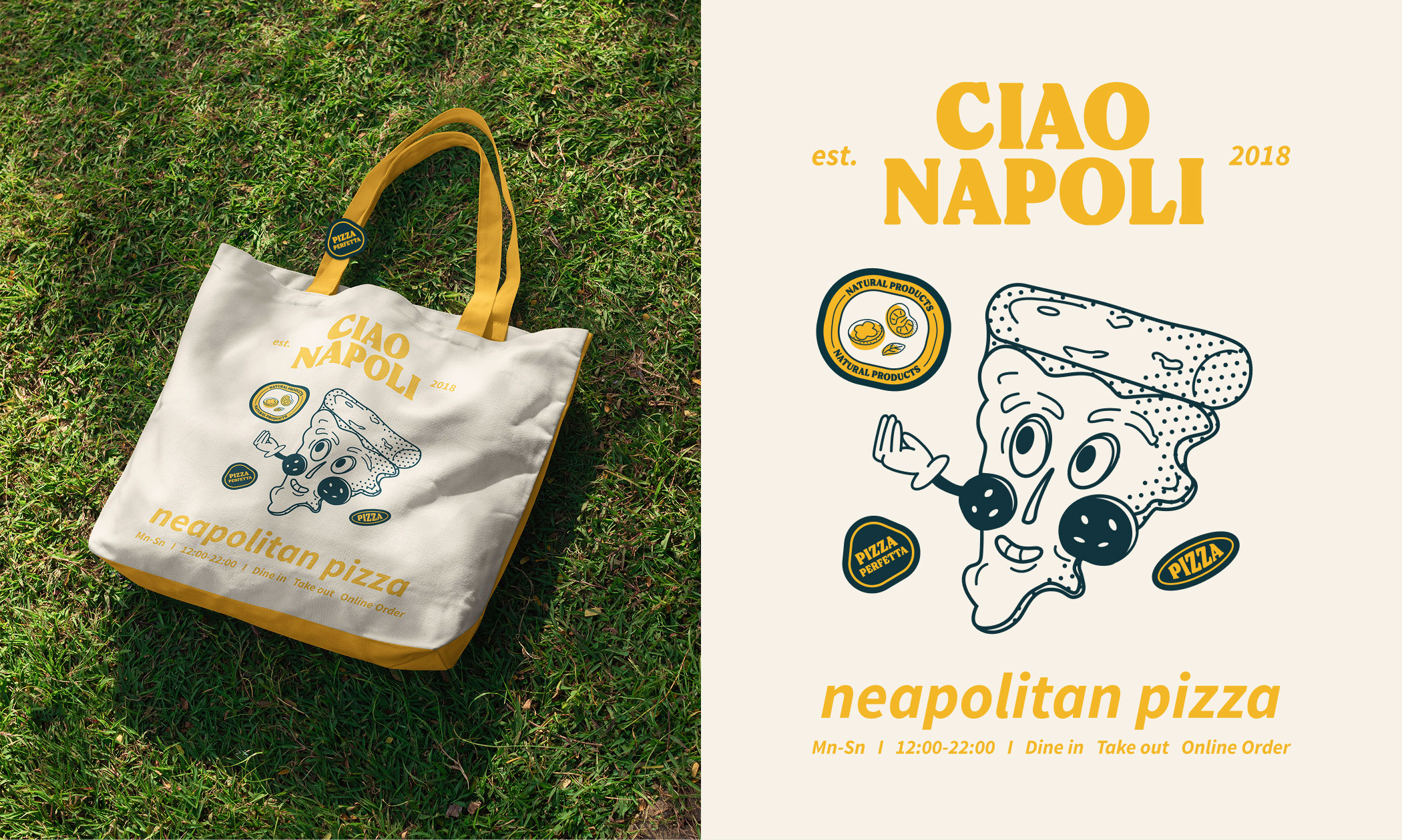 Branding for Neapolitan Pizzeria — Изображение №4 — Брендинг на Dprofile